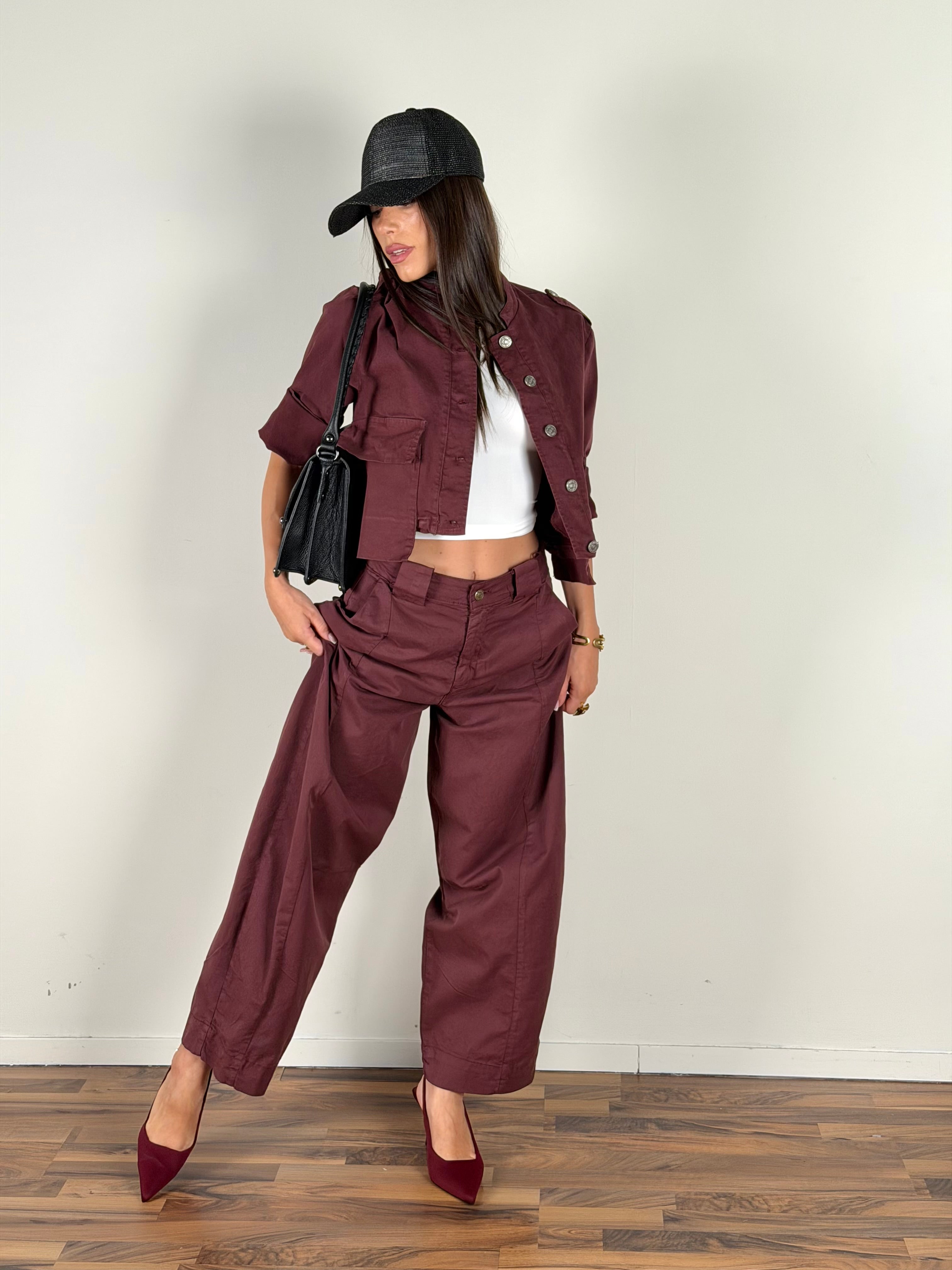 Giubbino Josephine bordeaux
