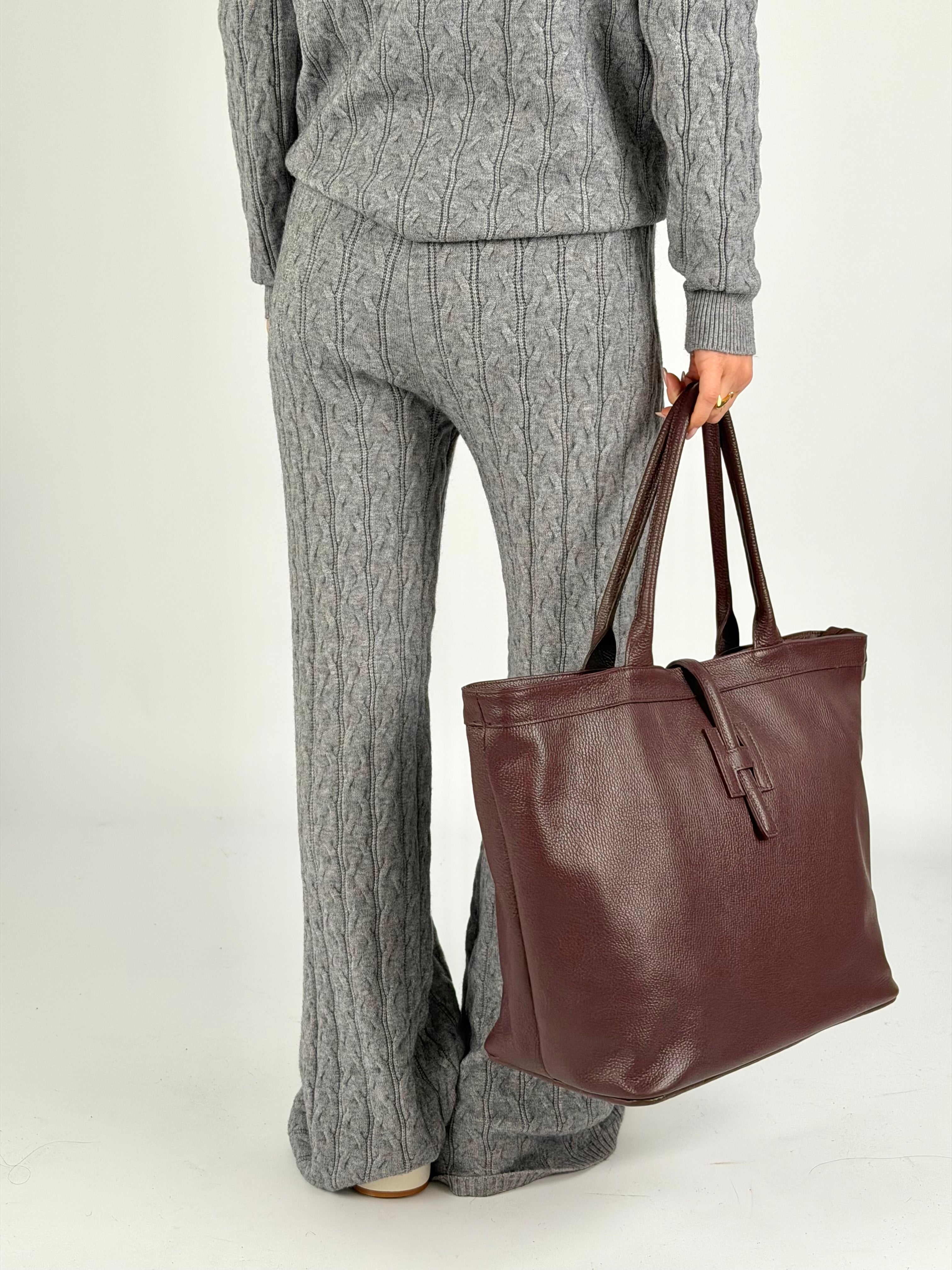 Tuta sportiva glam grigia