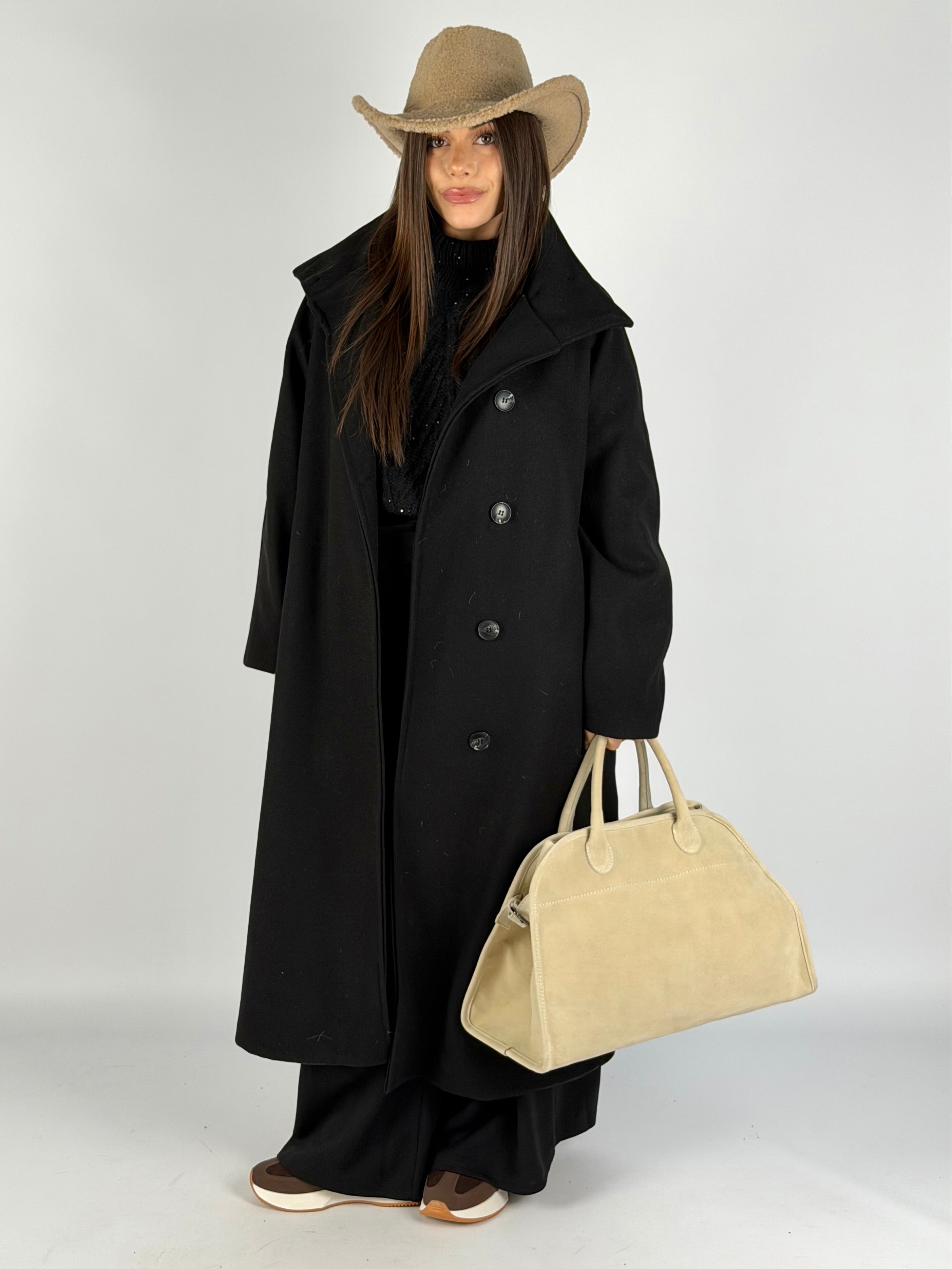 Cappotto Office nero