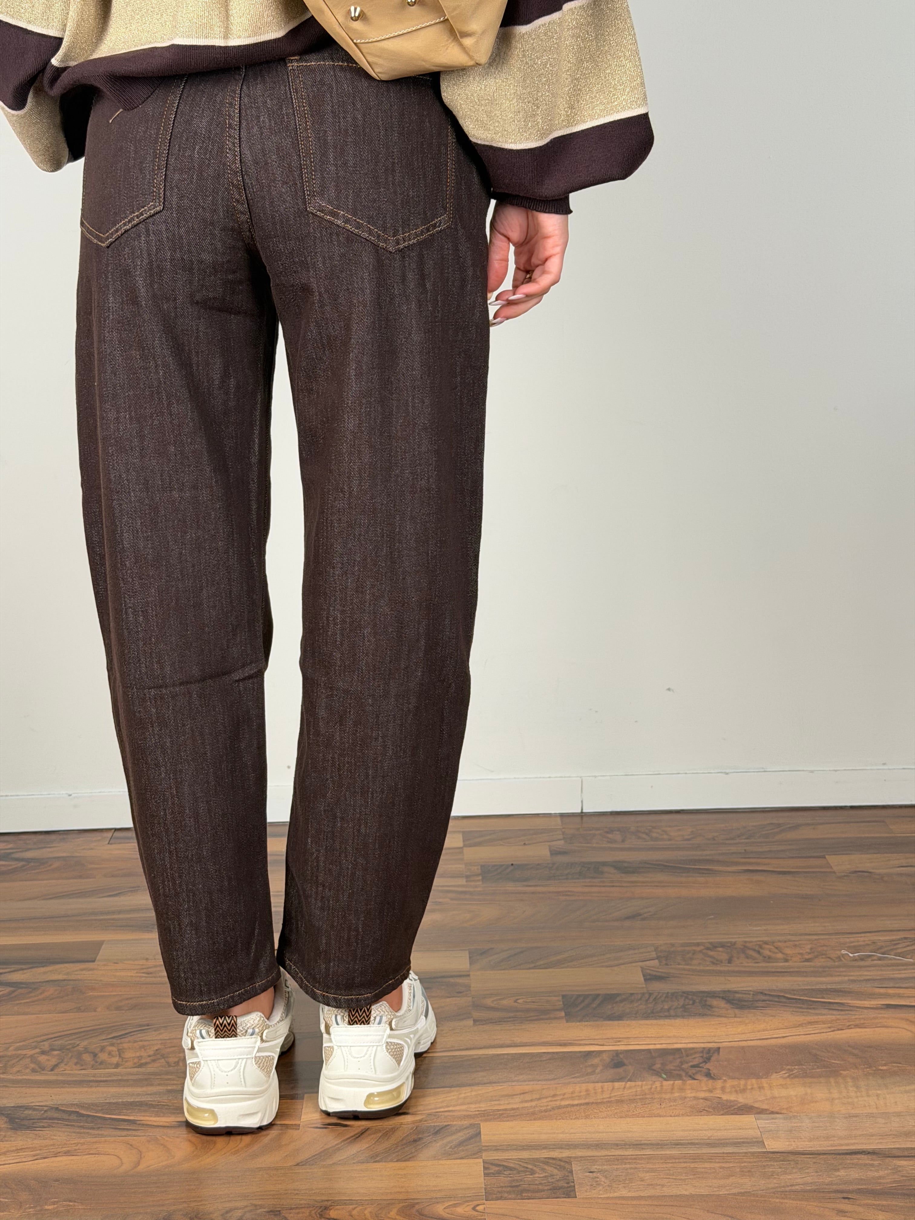 Jeans Giove marrone