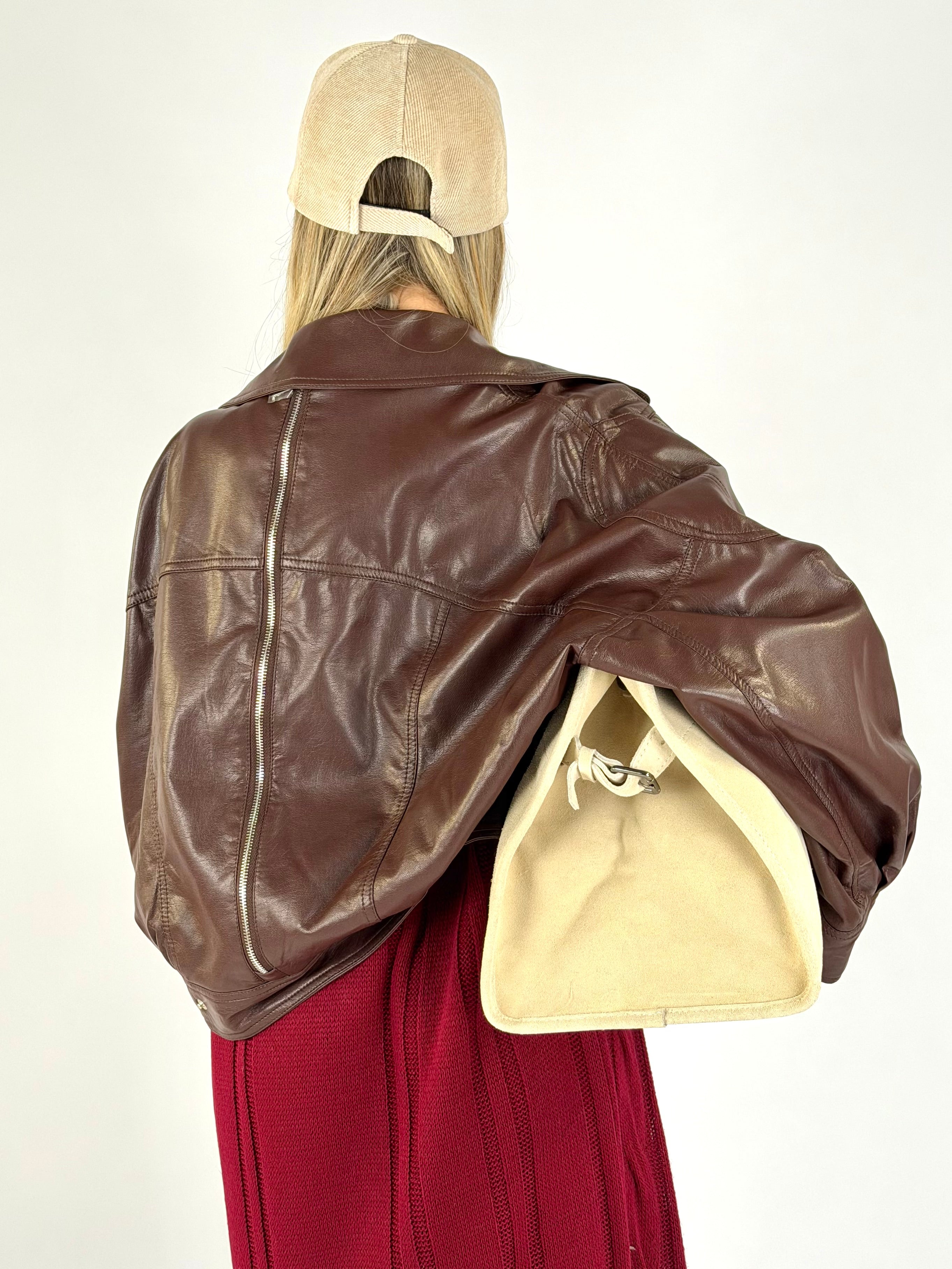 Bomber Lucy bordeaux