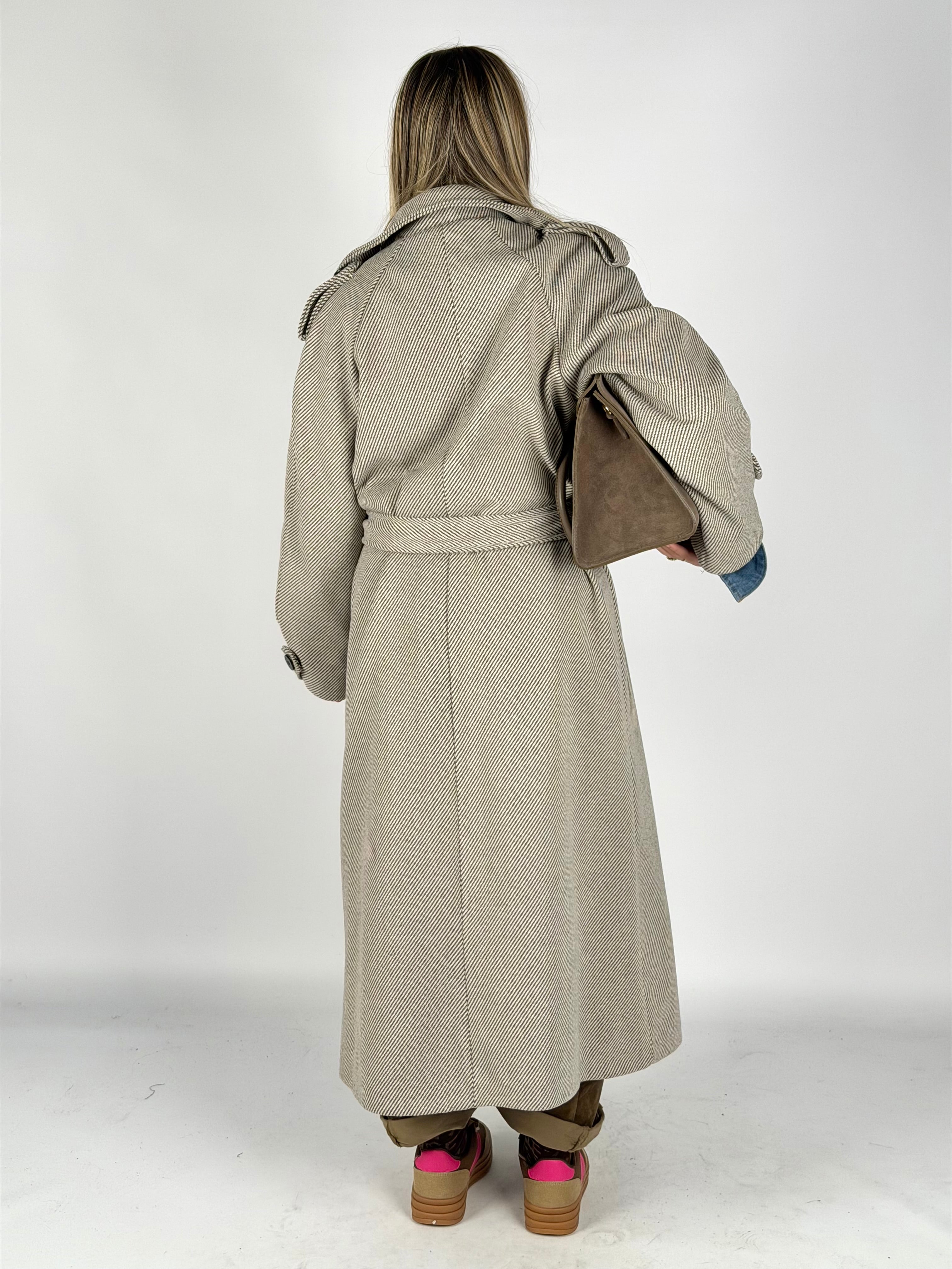 Cappotto Hanita tabacco