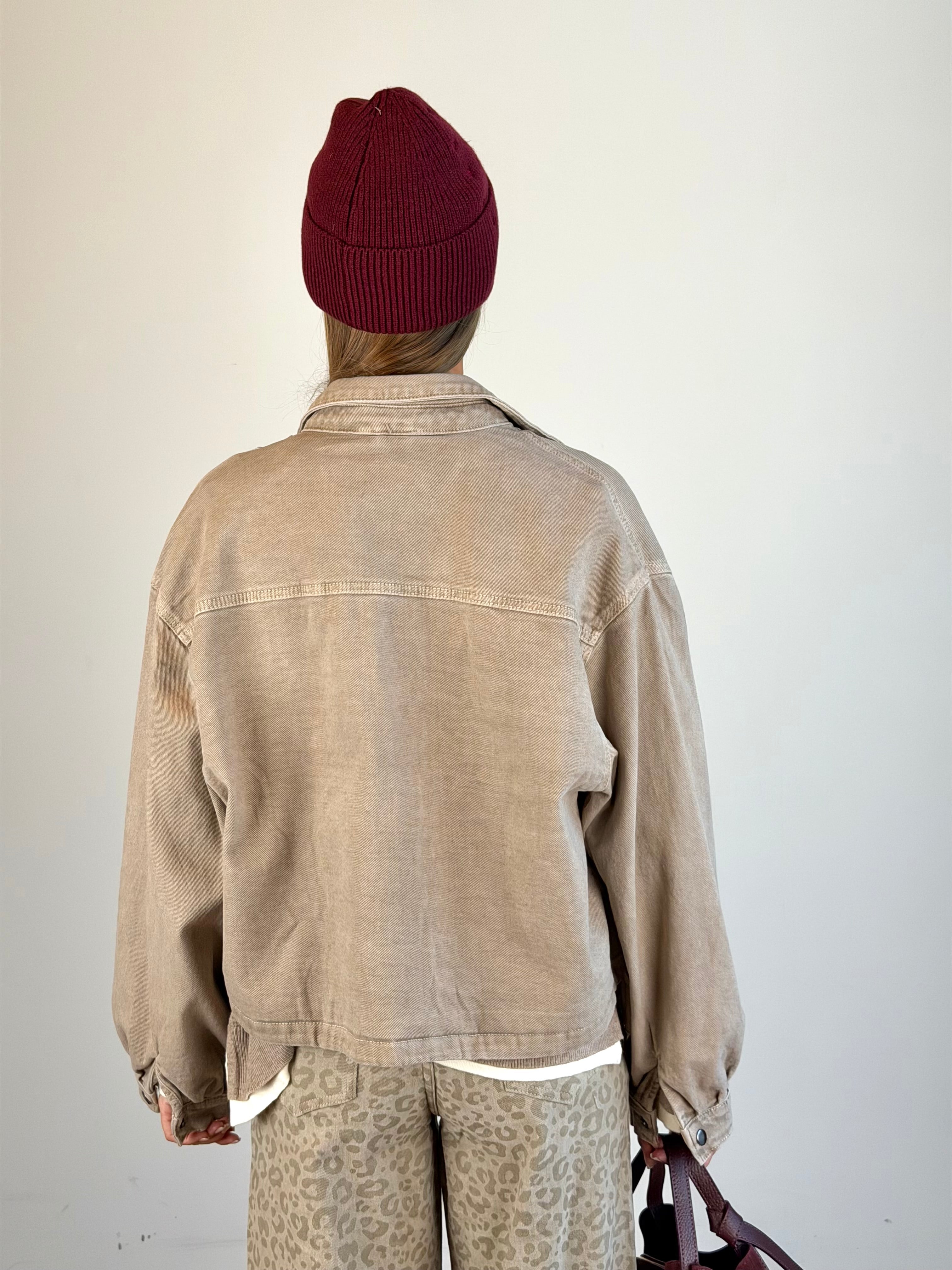 Giubbino Champagne beige