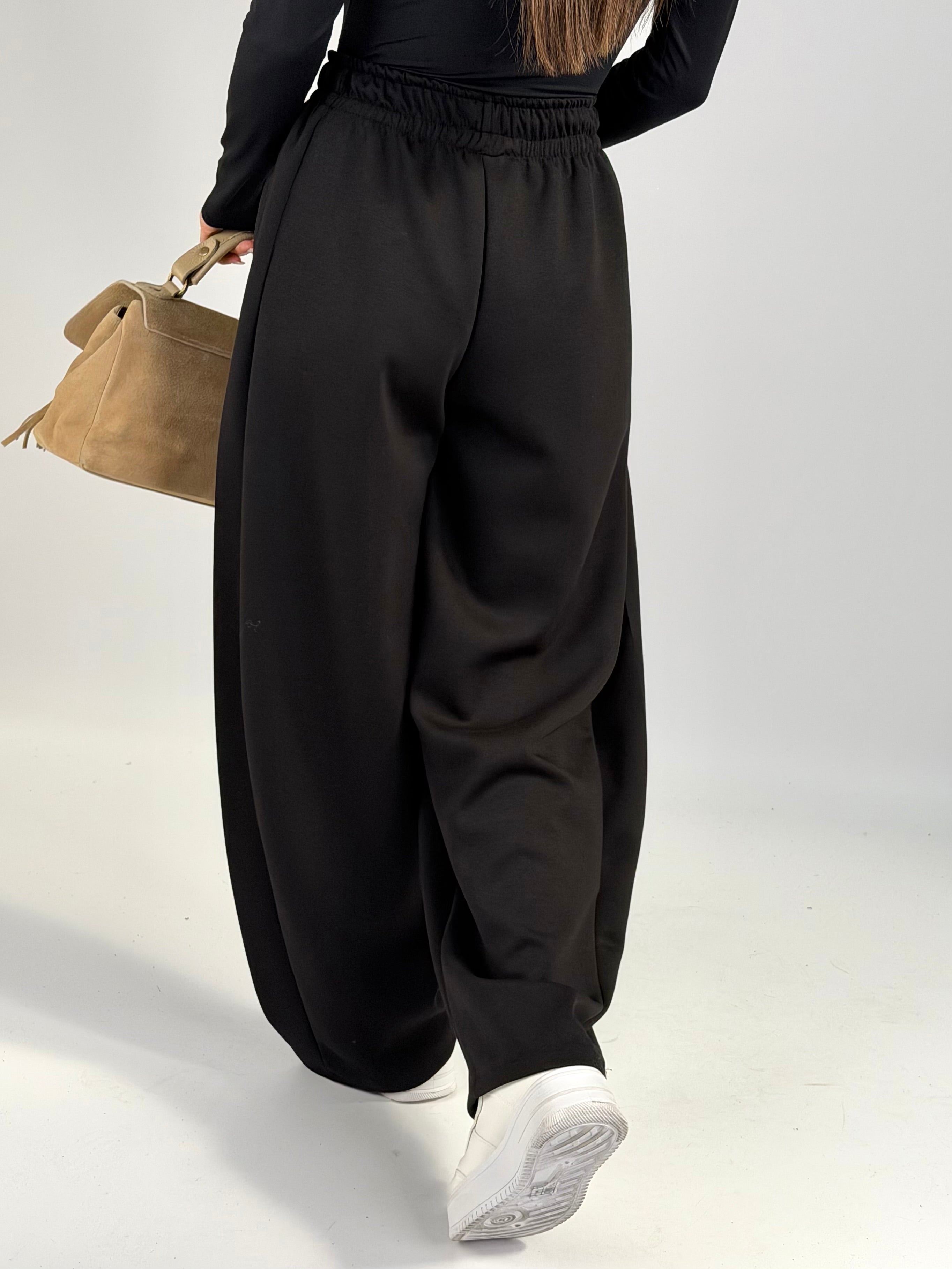 Pantalone tuta Evelyn nera