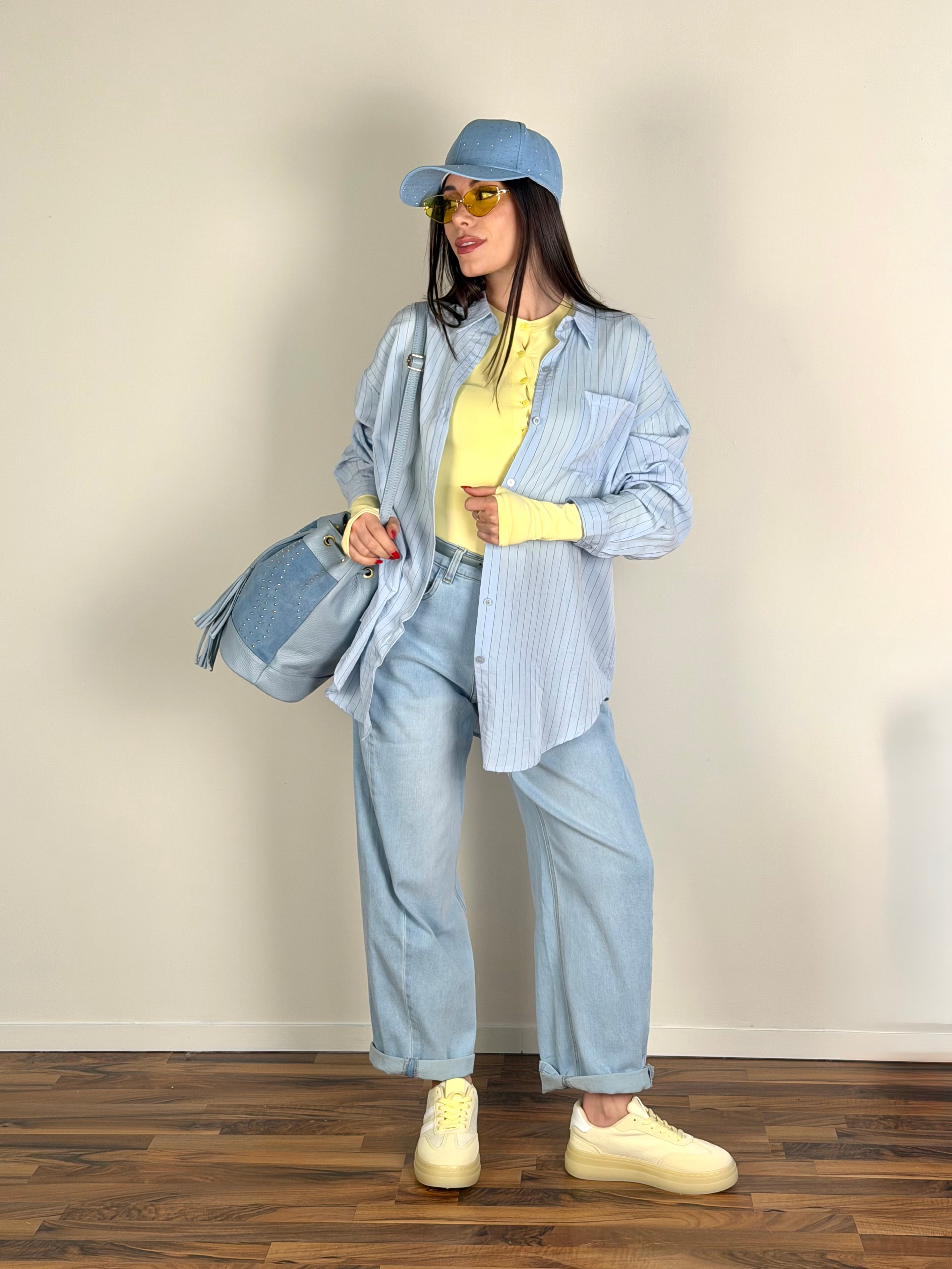 Camicia Hanna celeste