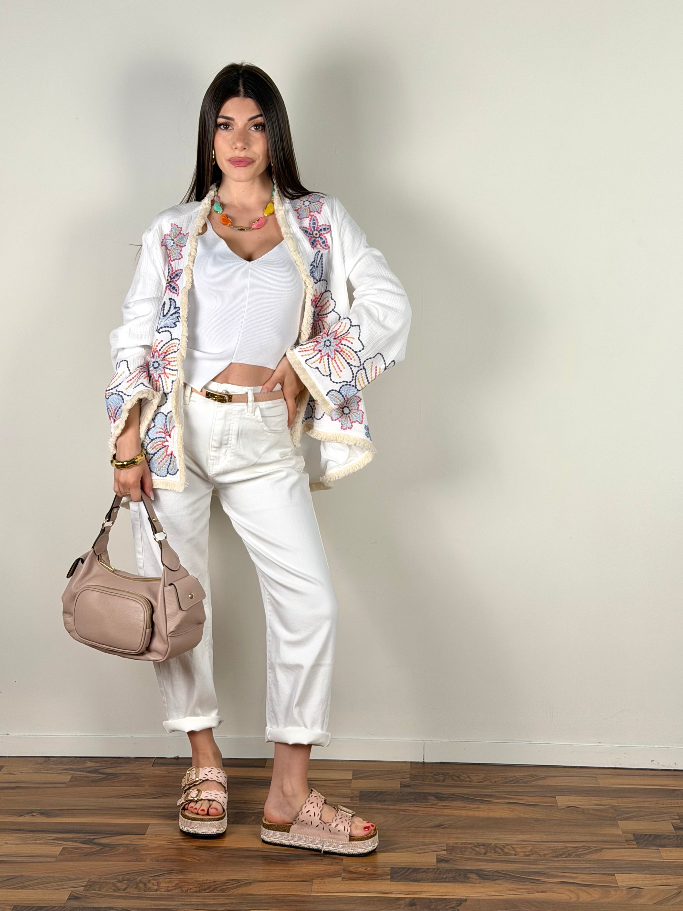 Cardigan Cassiopea beige