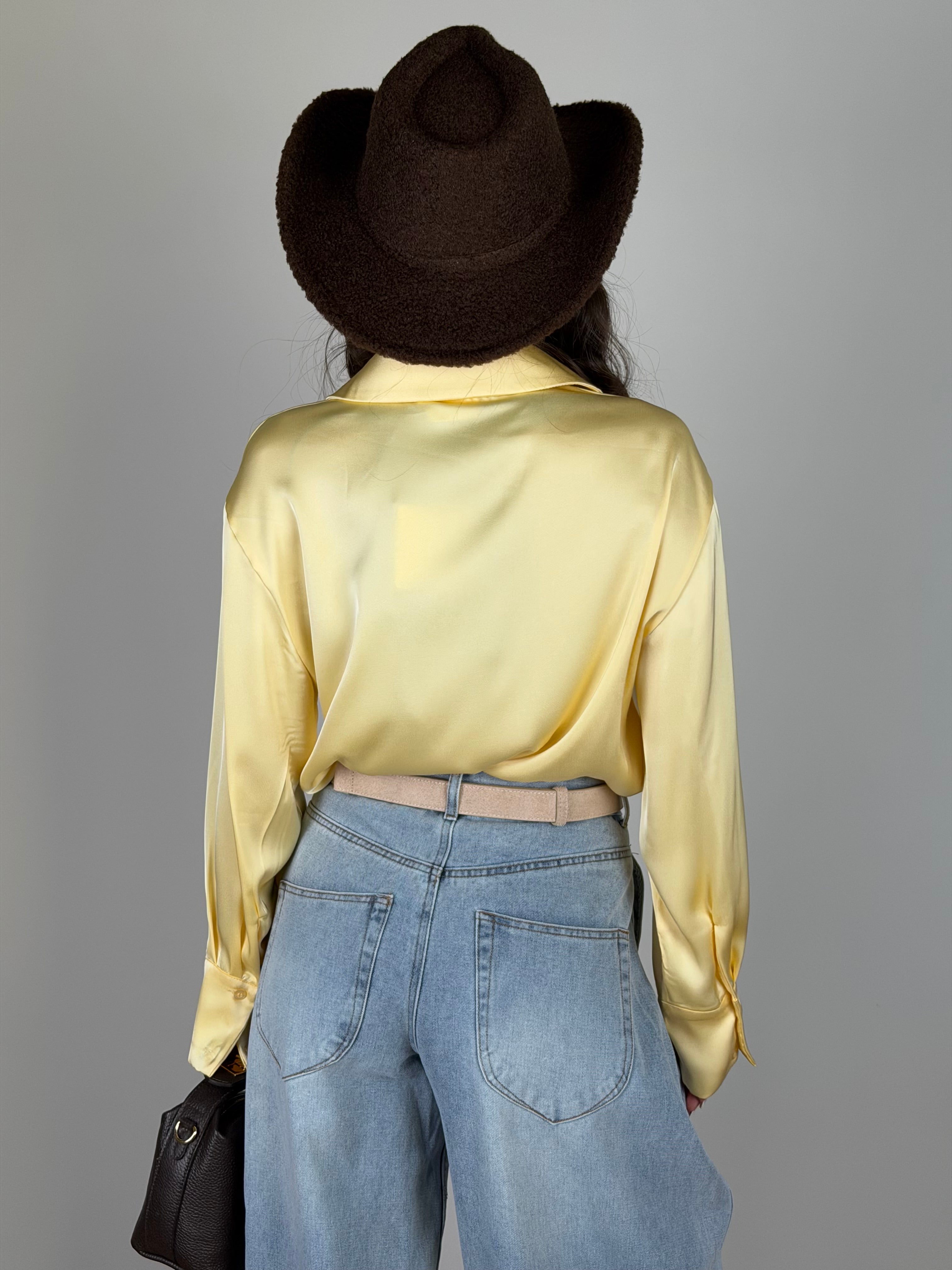 Camicia Boston gialla