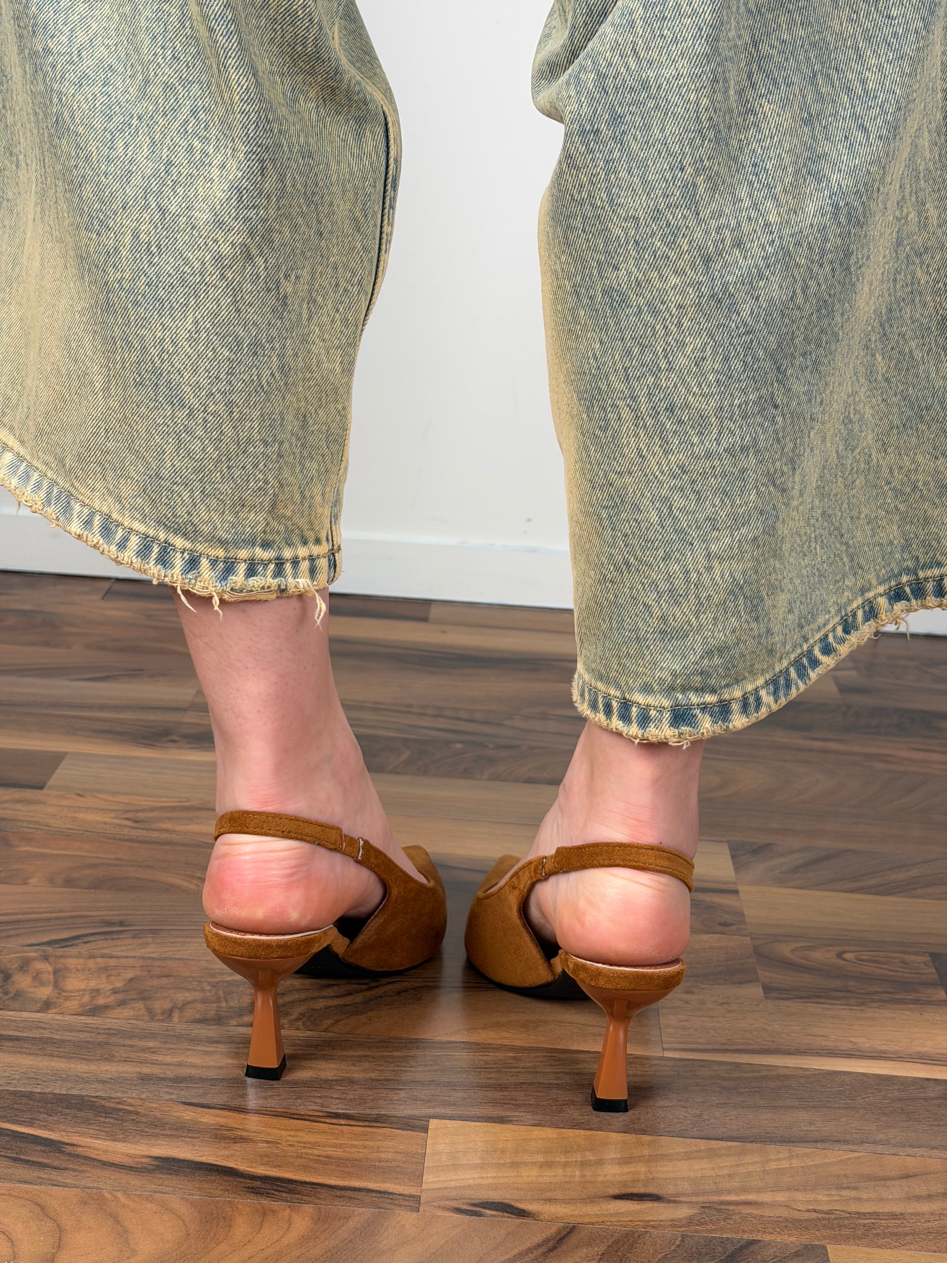 Décolleté selvi camel