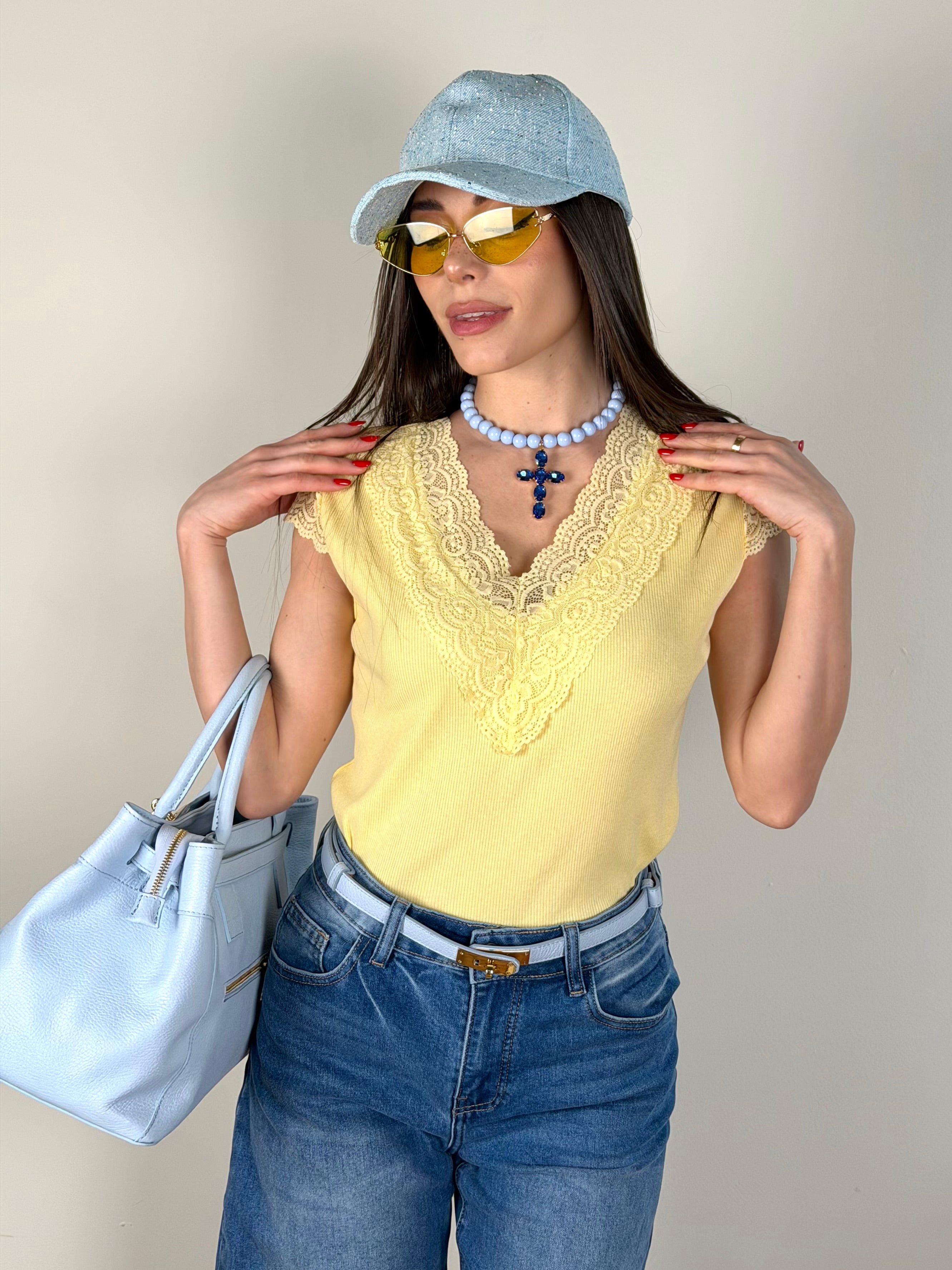 Maglia Melany gialla