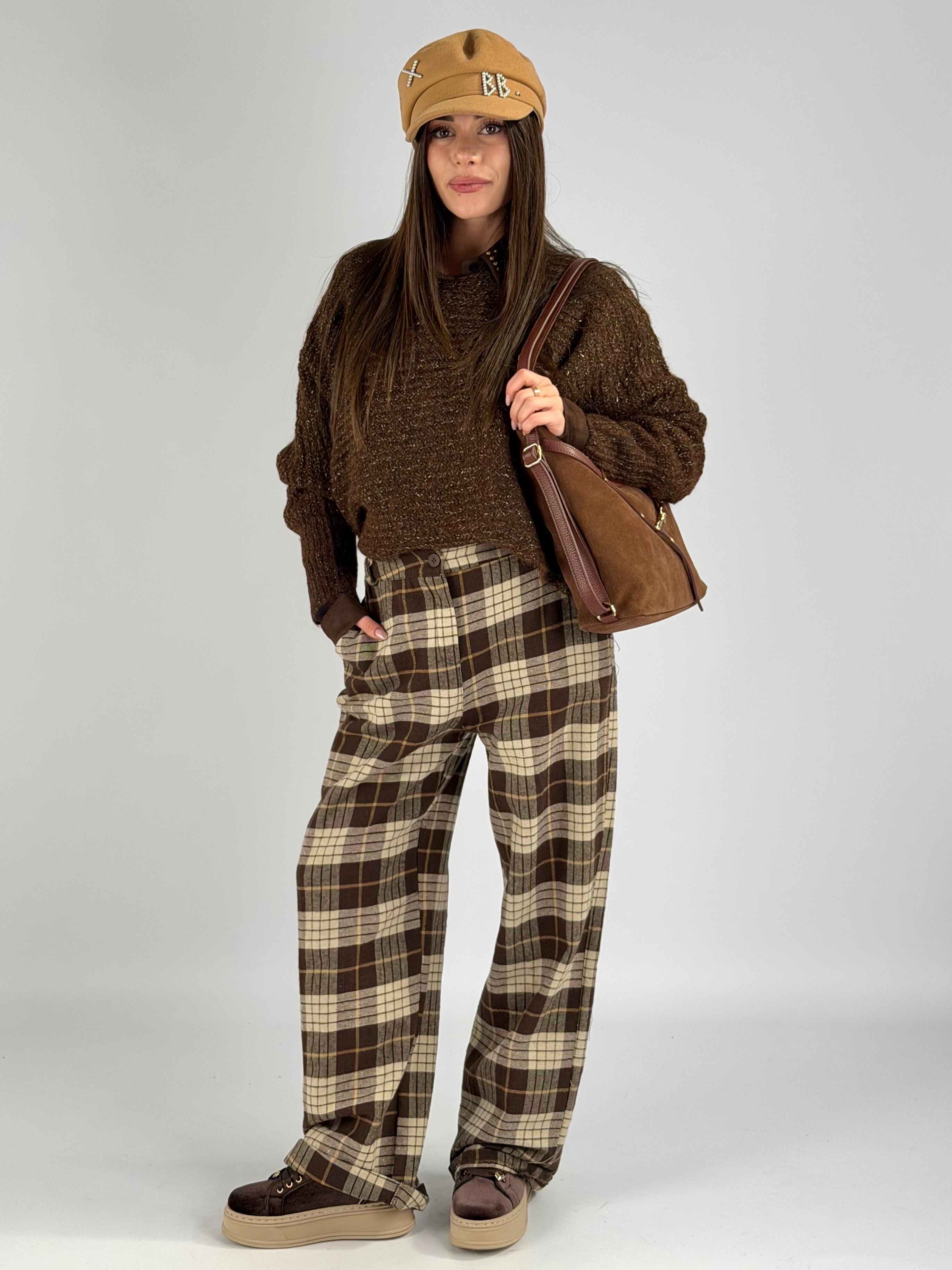 Maglia filo oro moro