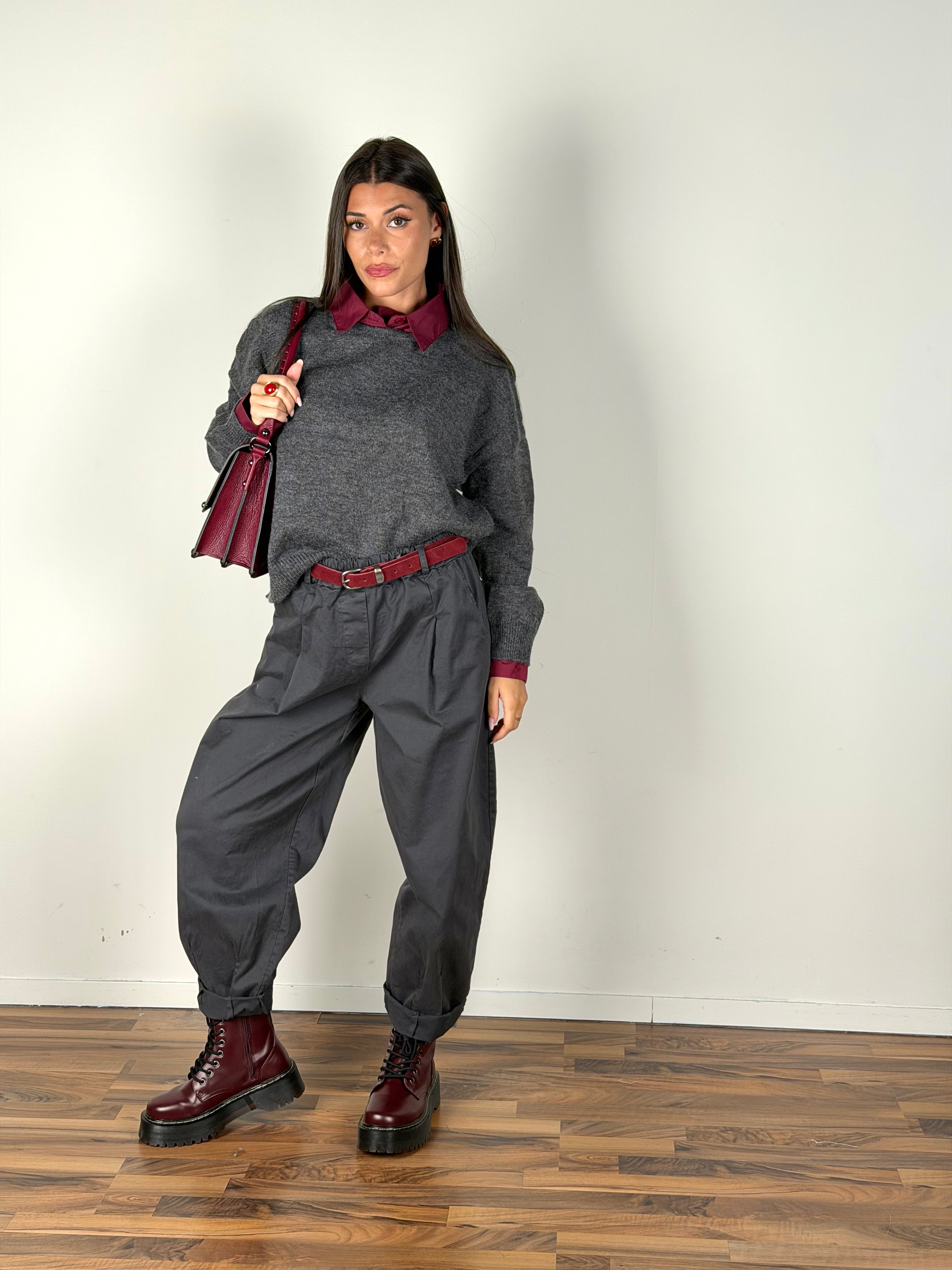 Pantalone Zelda grigio