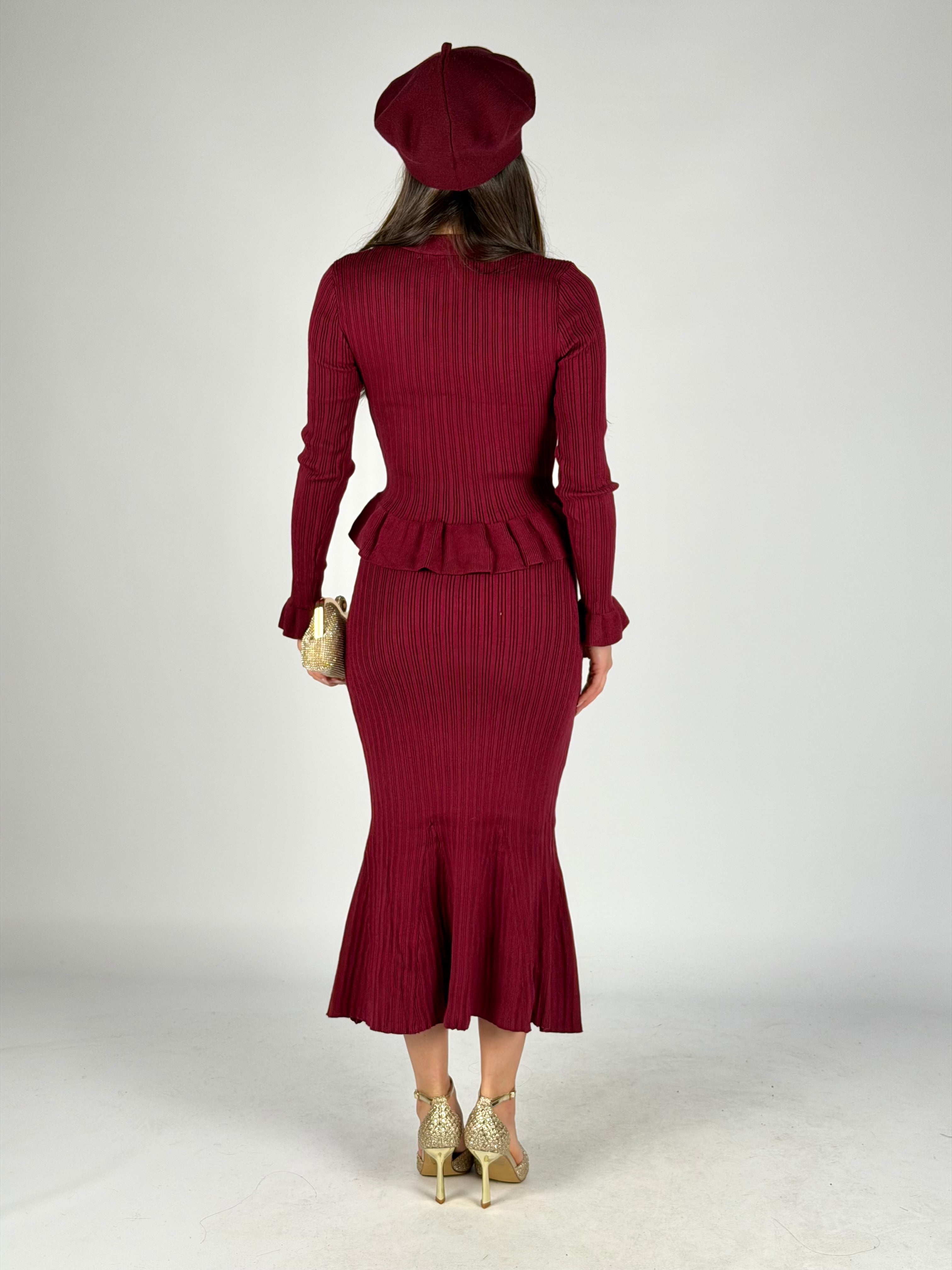 Set completo Cindy bordeaux