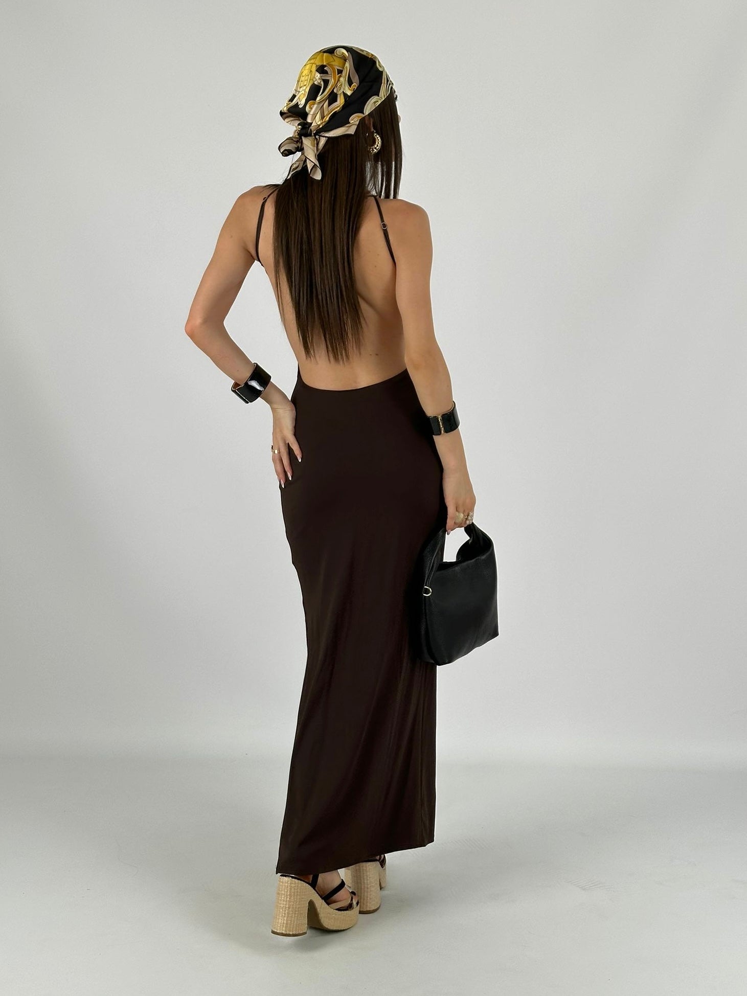 Abito triangle marrone