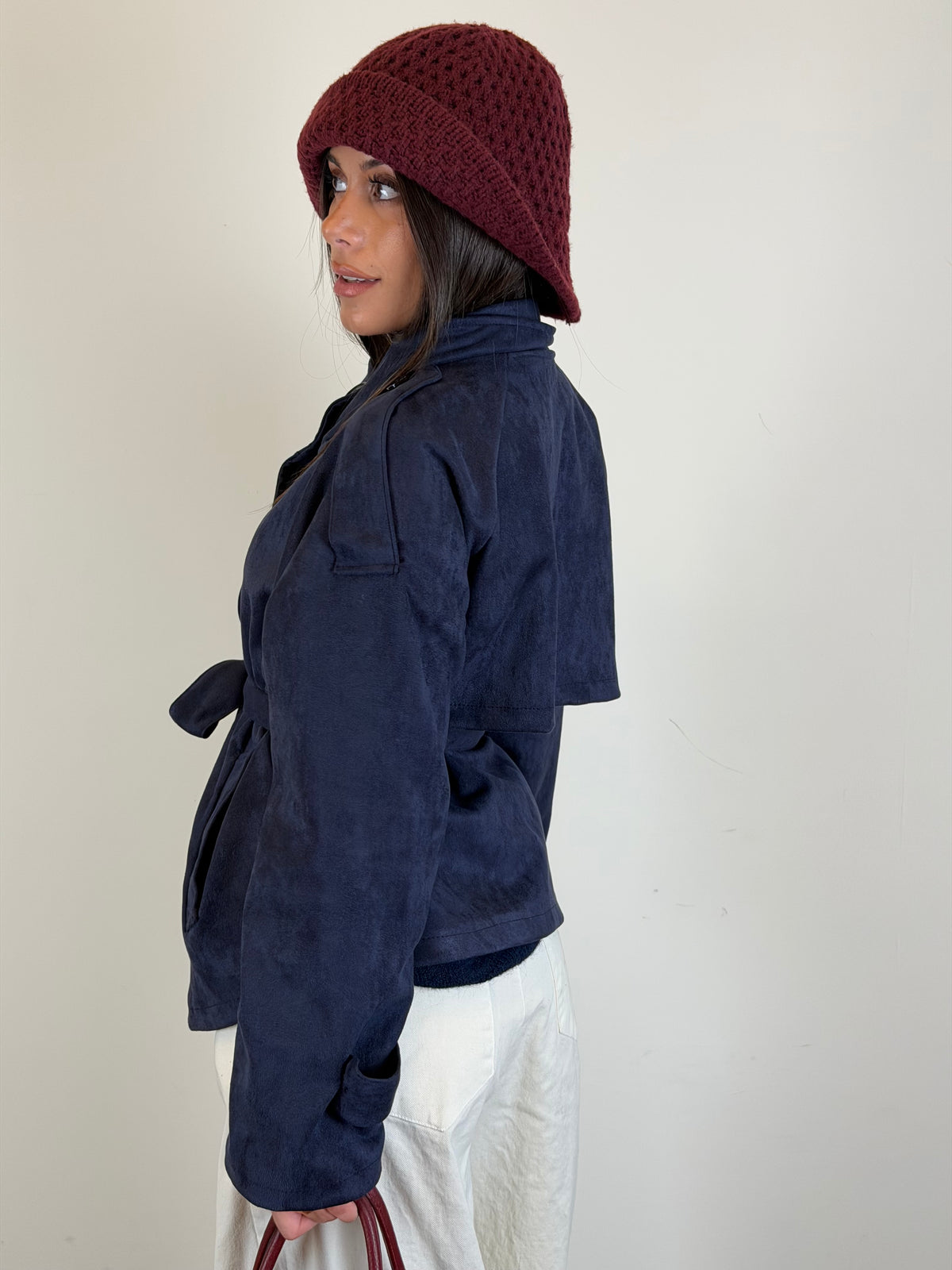 Trench Sweety blu
