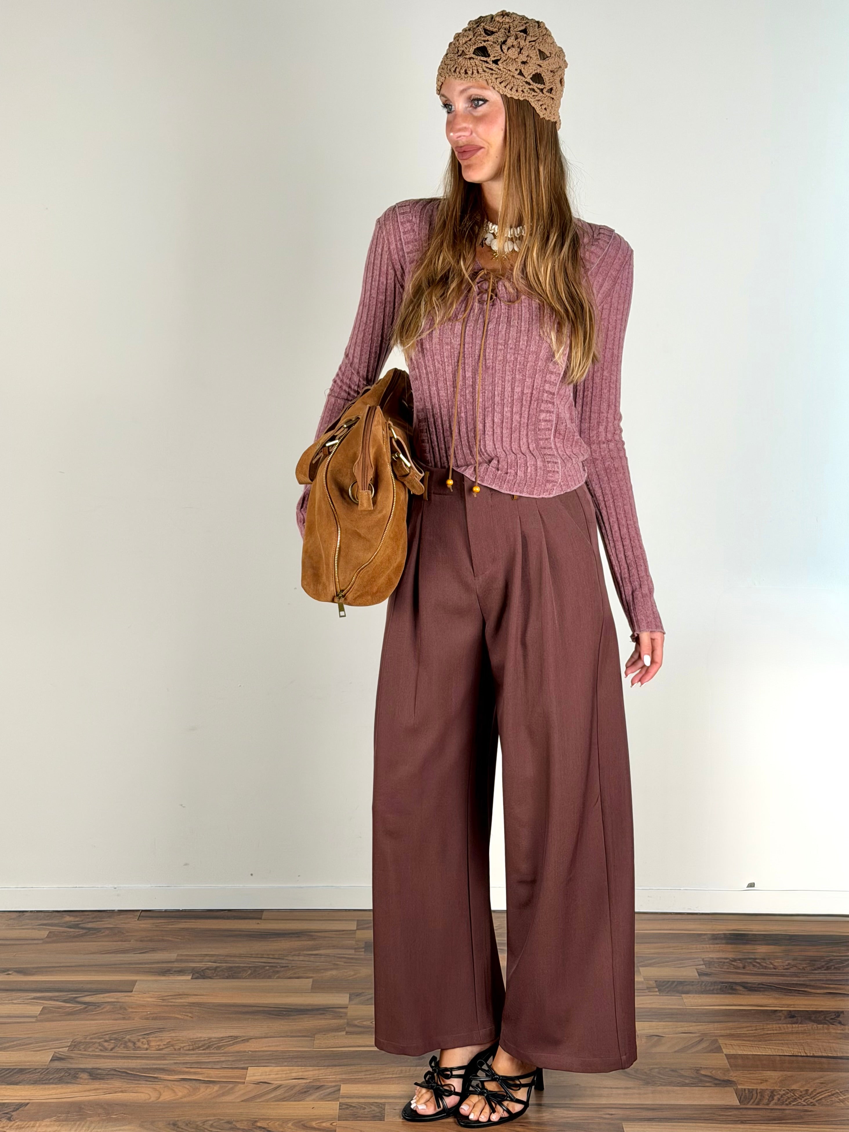 Maglia Nasty bordeaux