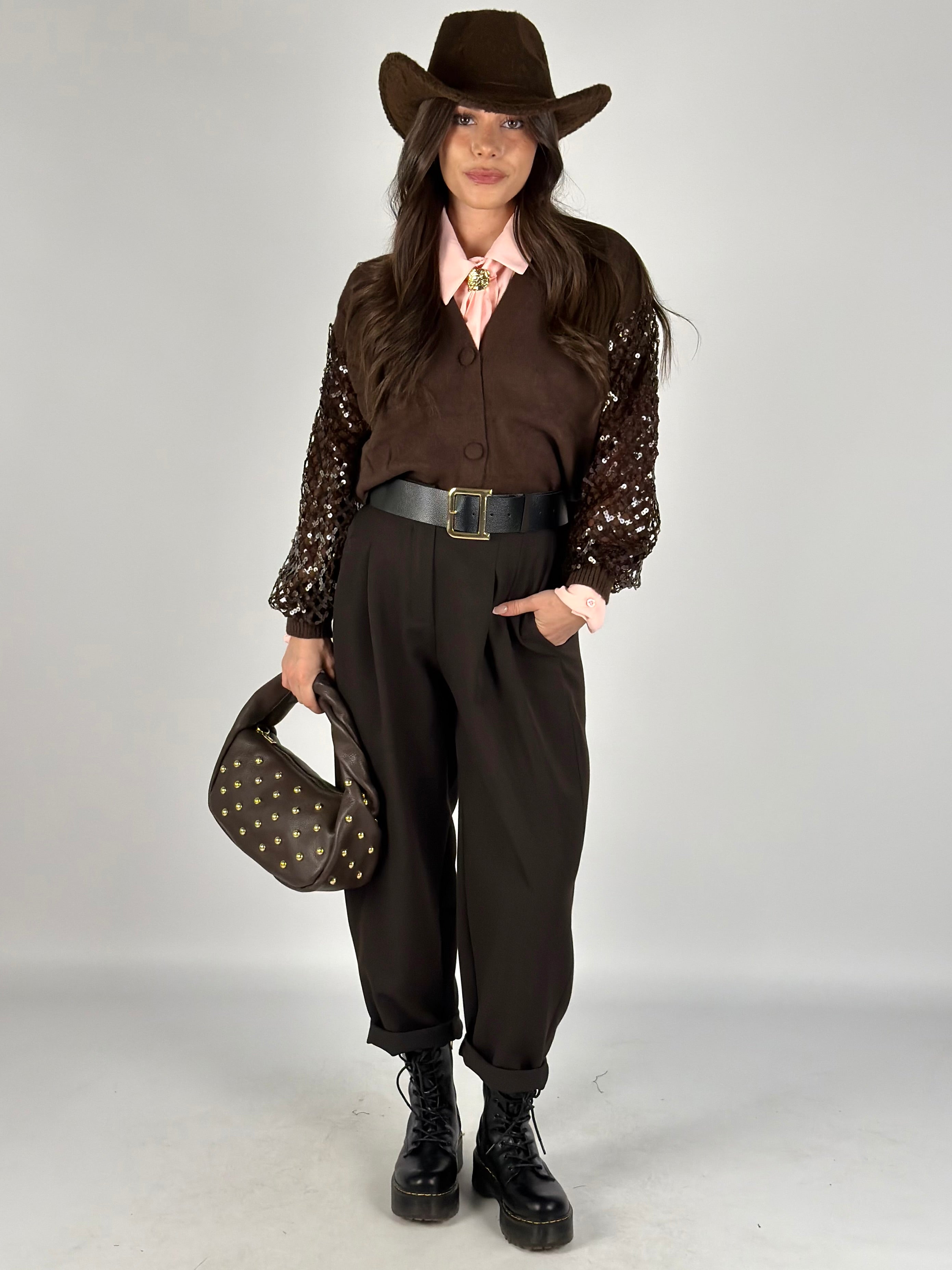 Pantalone Brenda moro