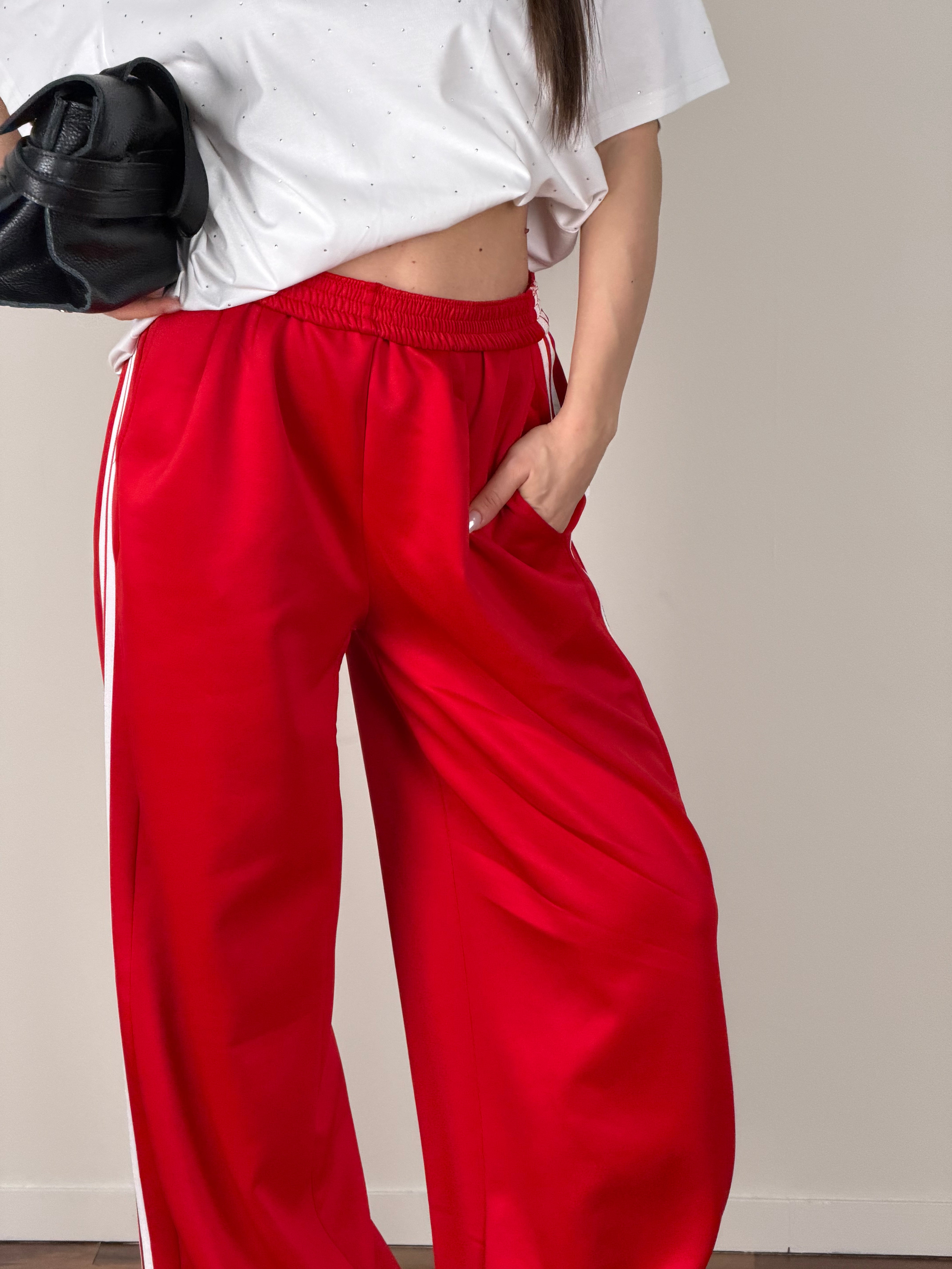 Pantalone tuta Sweety rosso