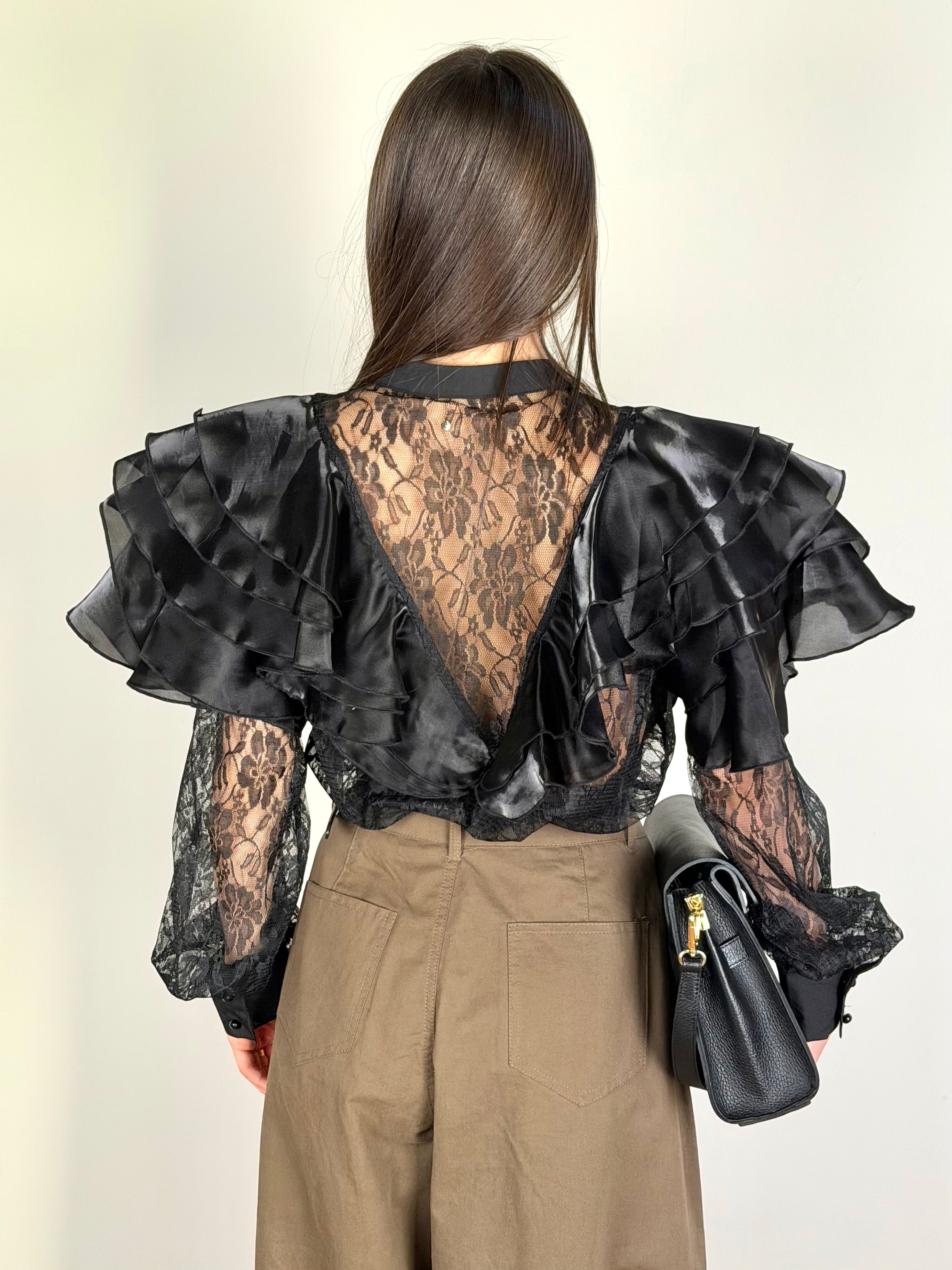 Camicia Fuego nero