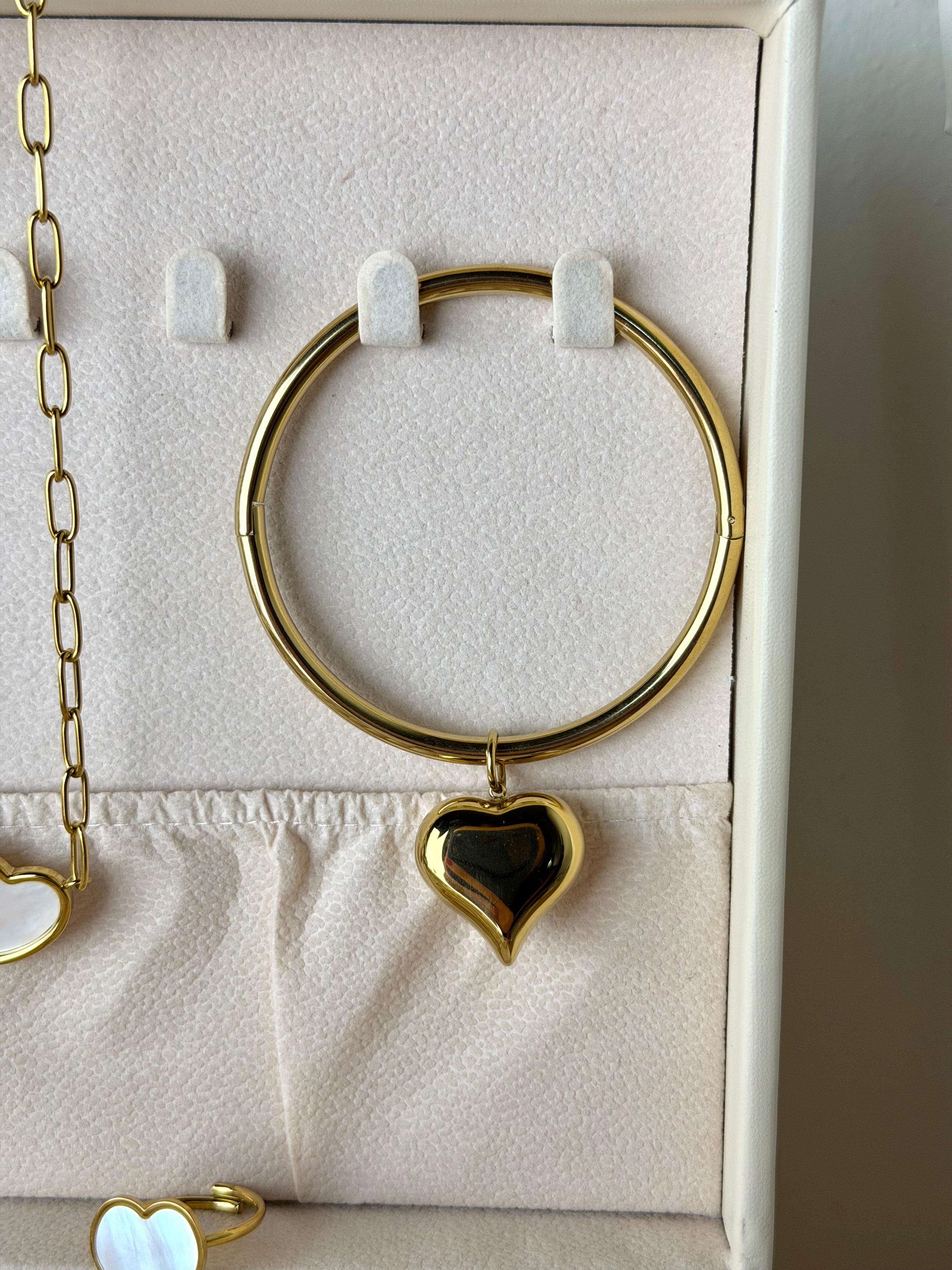 Bracciale cuore bomb - collezione MADREPERLA
