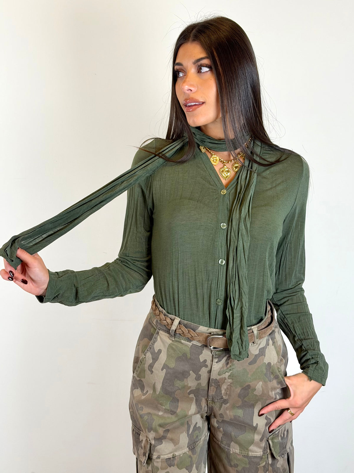 Maglia Urban&glam verde