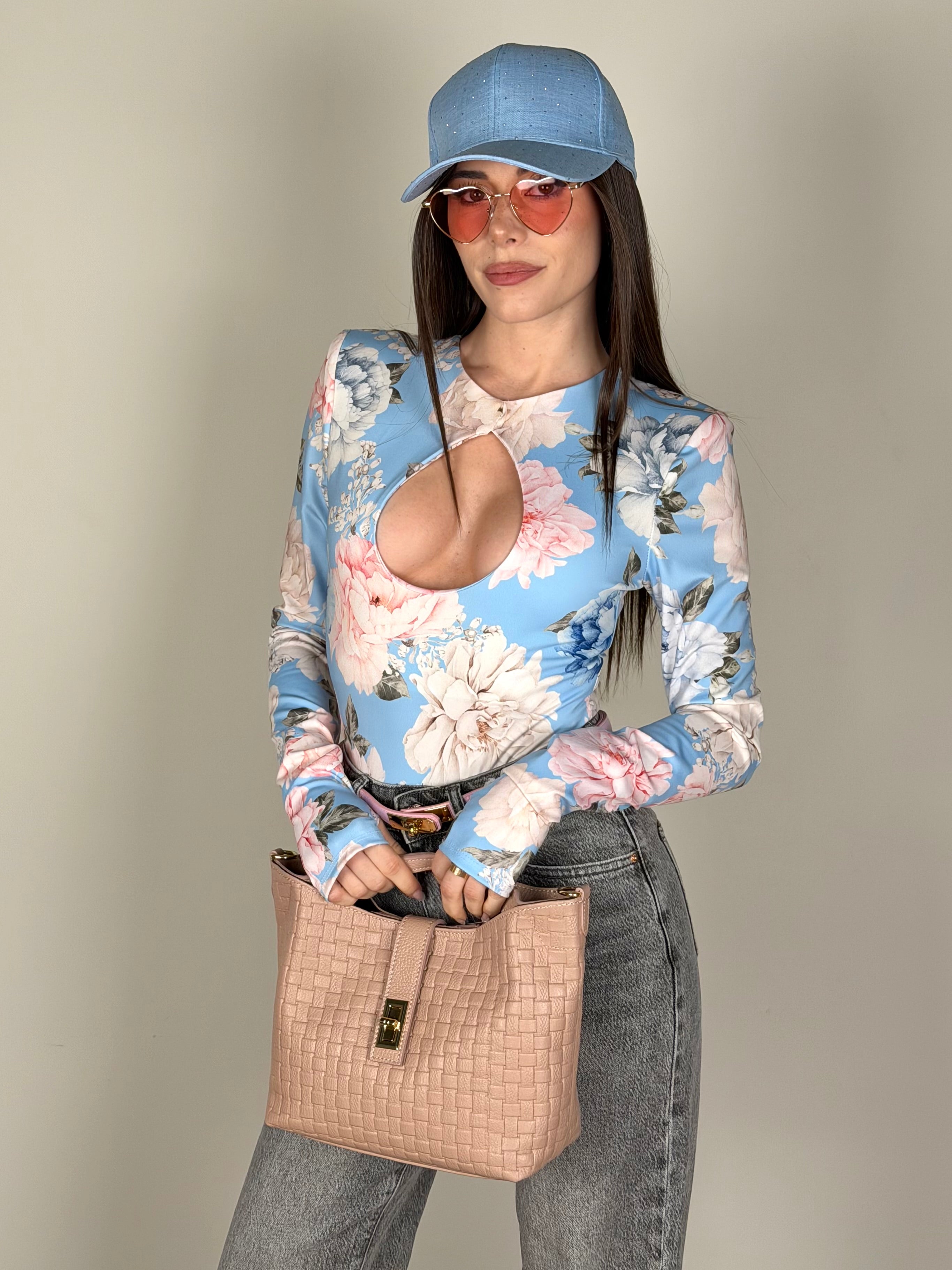 Body oblò primavera celeste