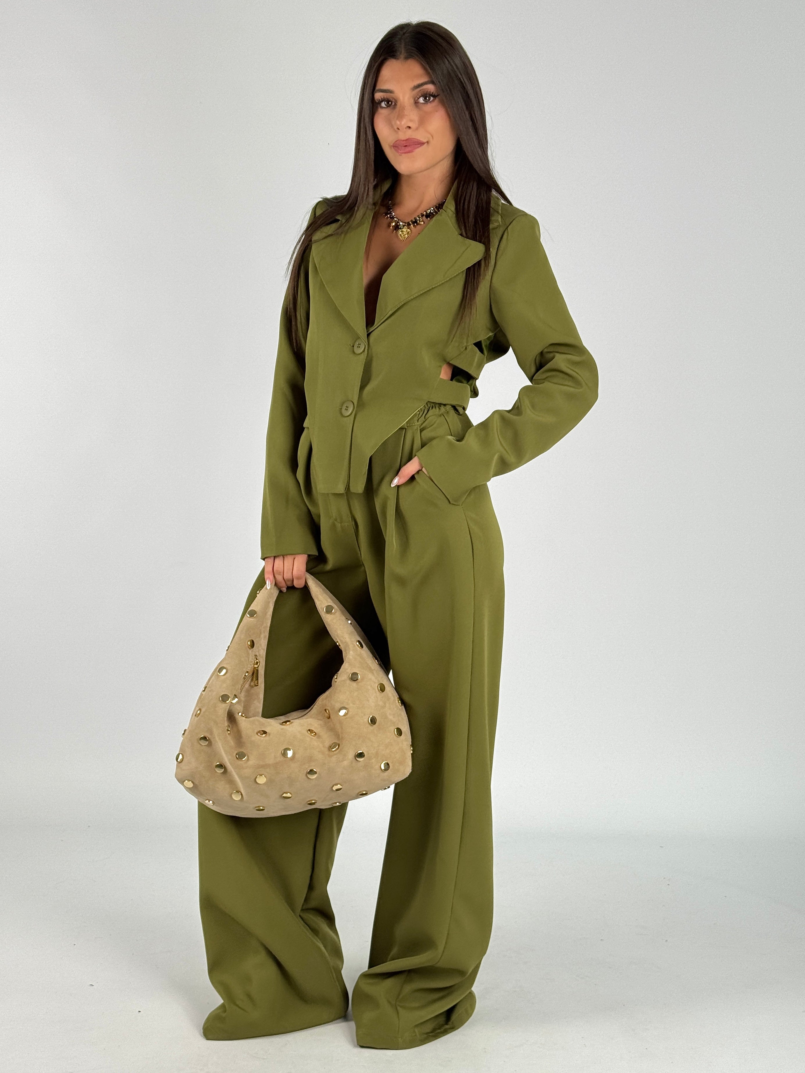 Completo Manhattan verde