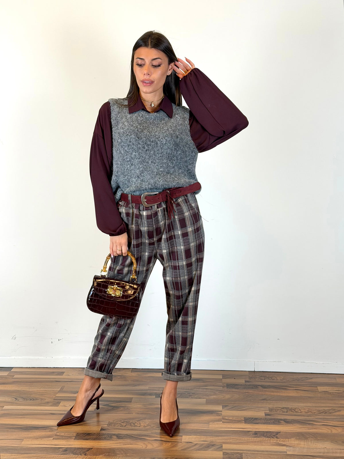 Maglia British grigia