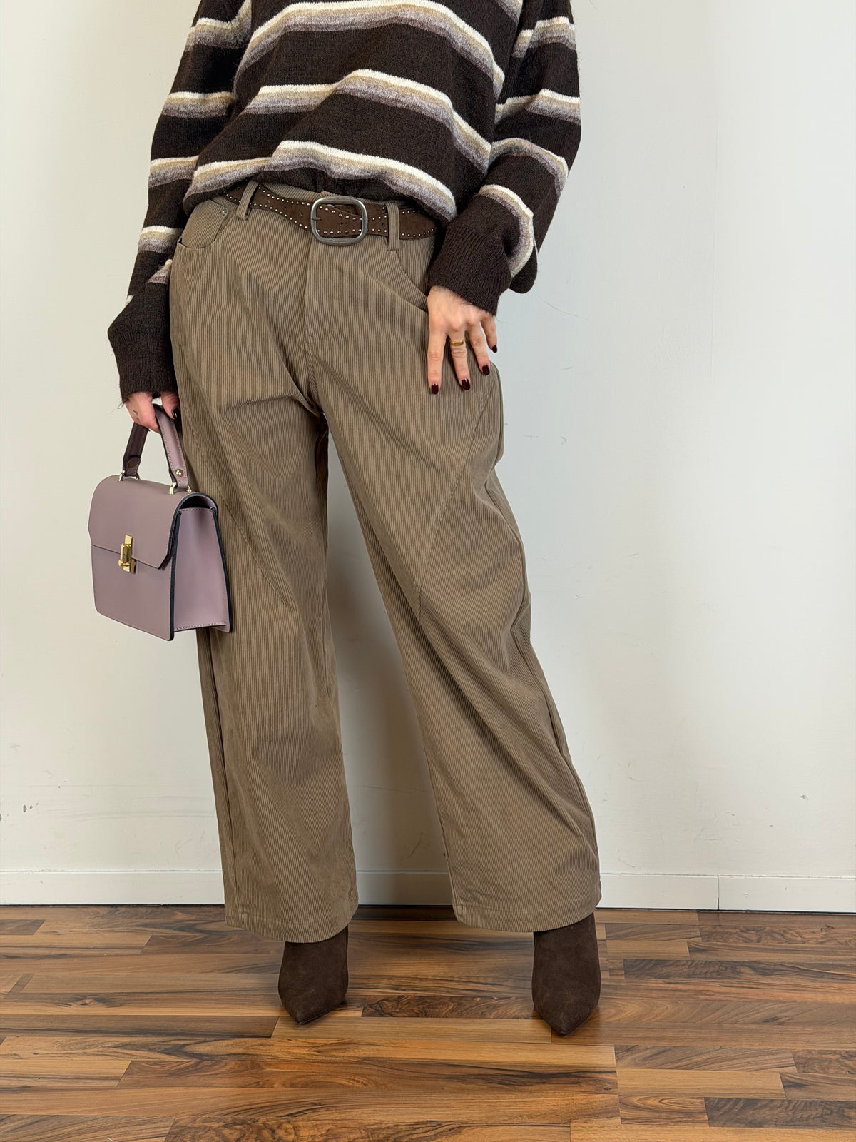 Pantalone Nali taupe