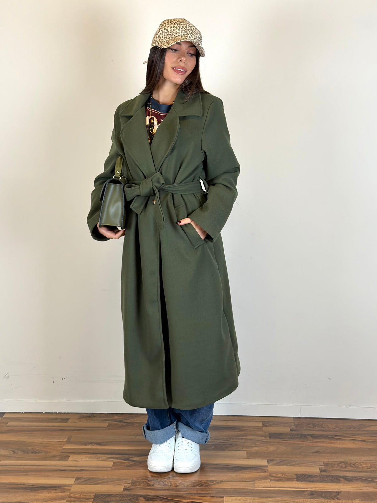 Cappotto Every Day verde