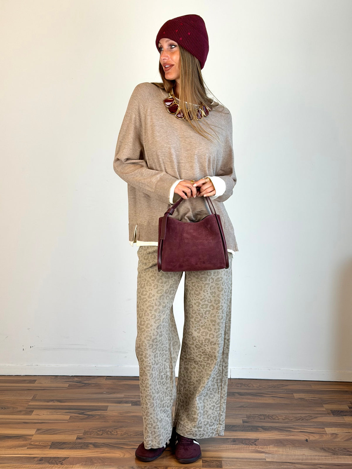 Maglia Corinne fango