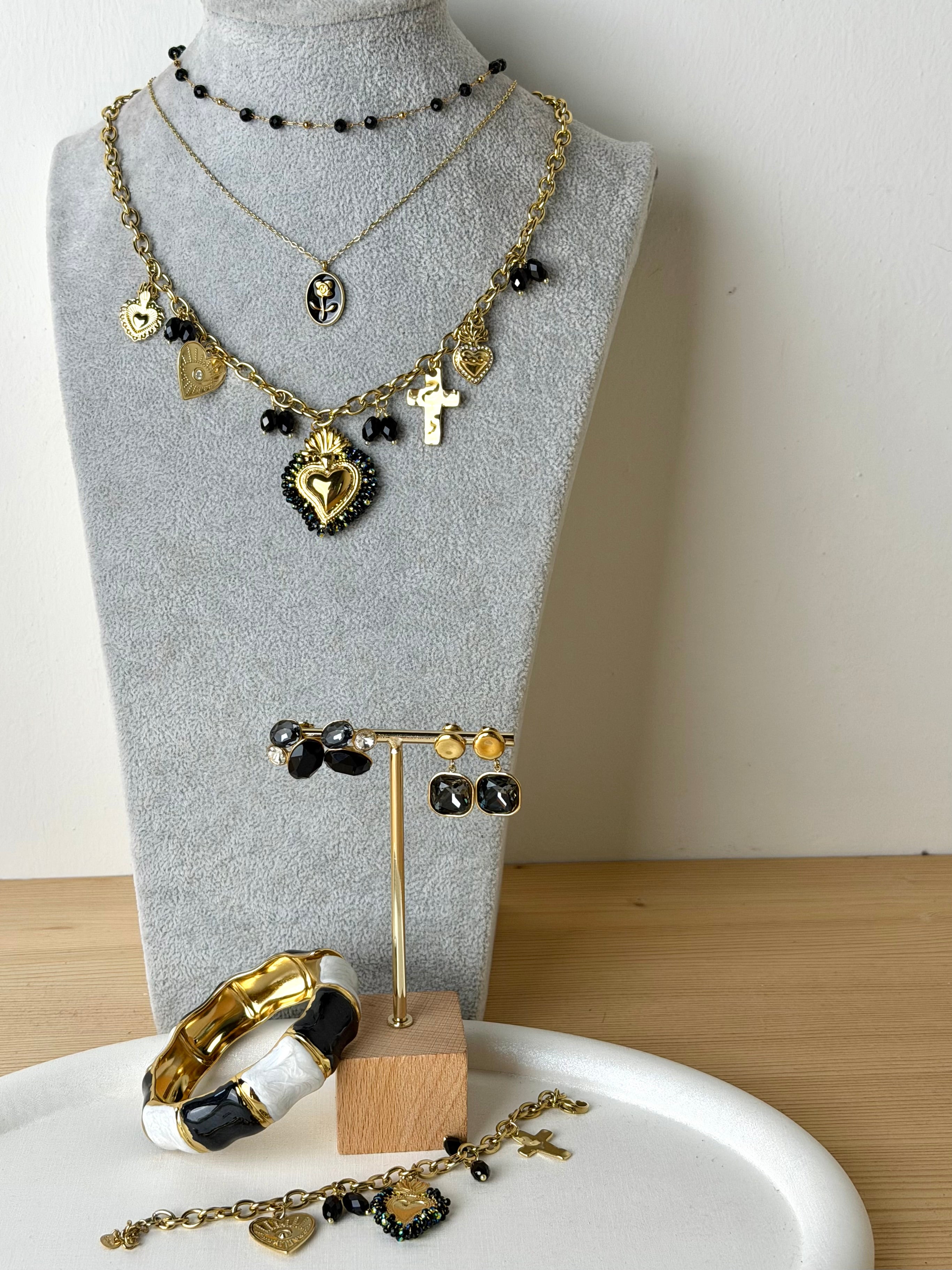 Collana flower - collezione Chiaroscuro
