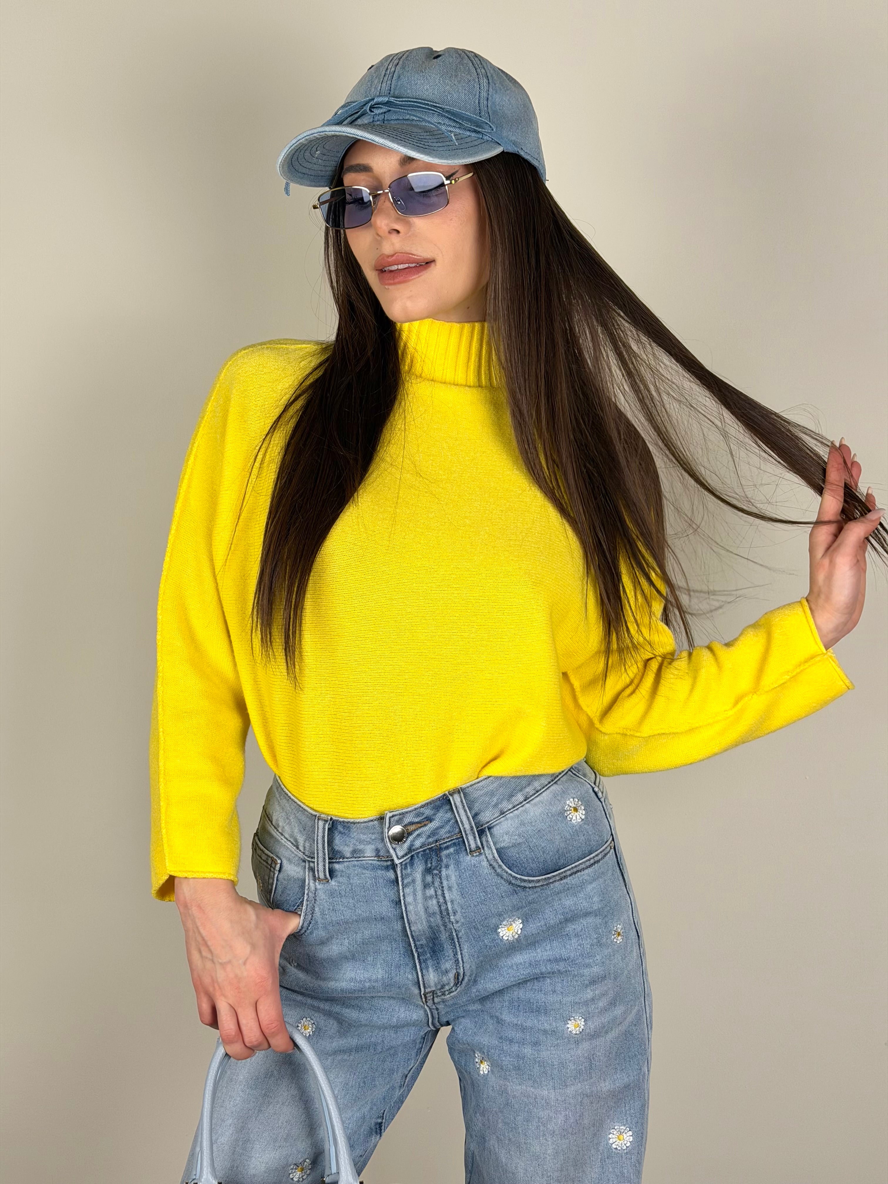 Maglia Margherita gialla