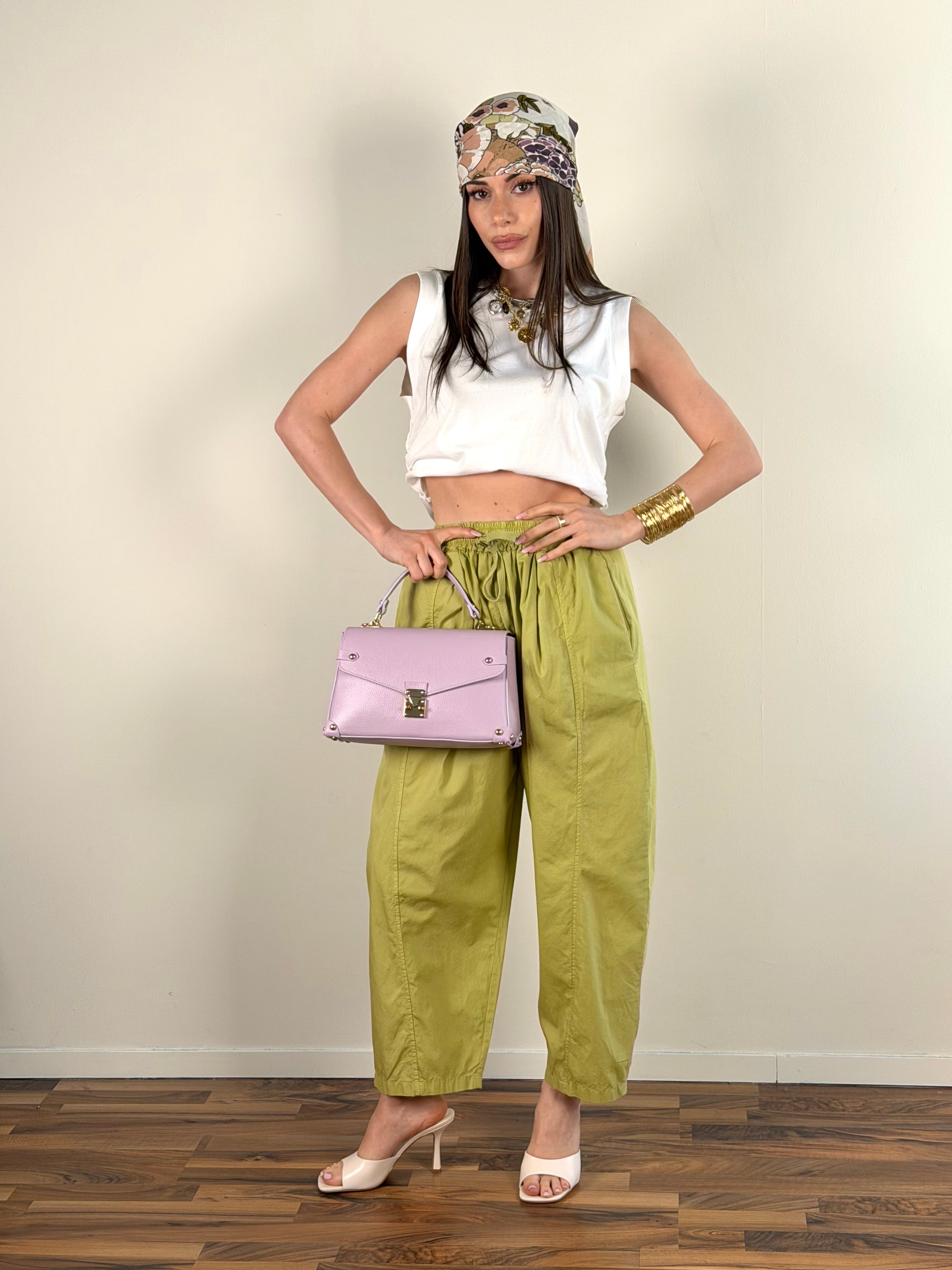 Pantalone Sole verde