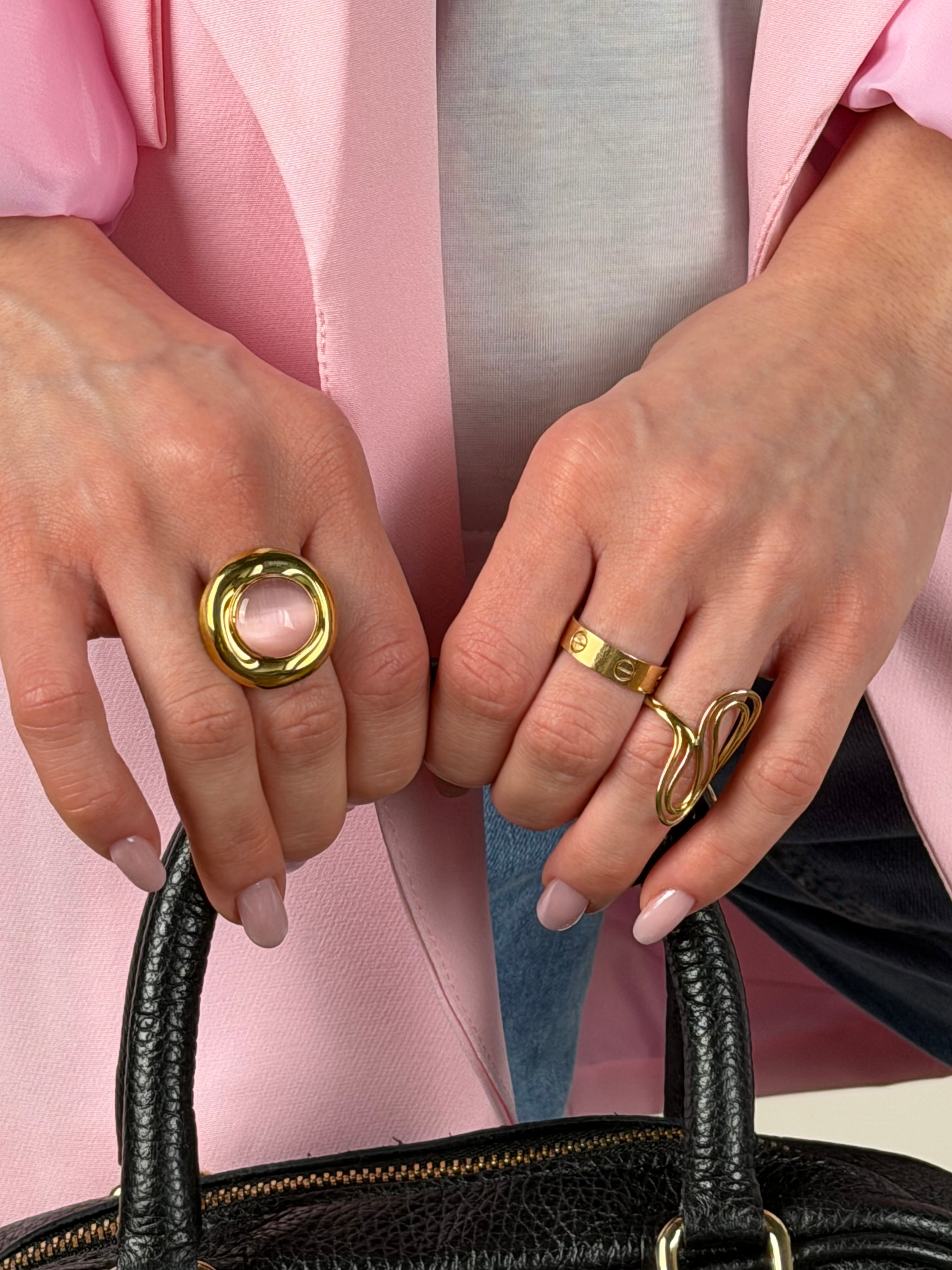 Anello smeraldo - 3 colori