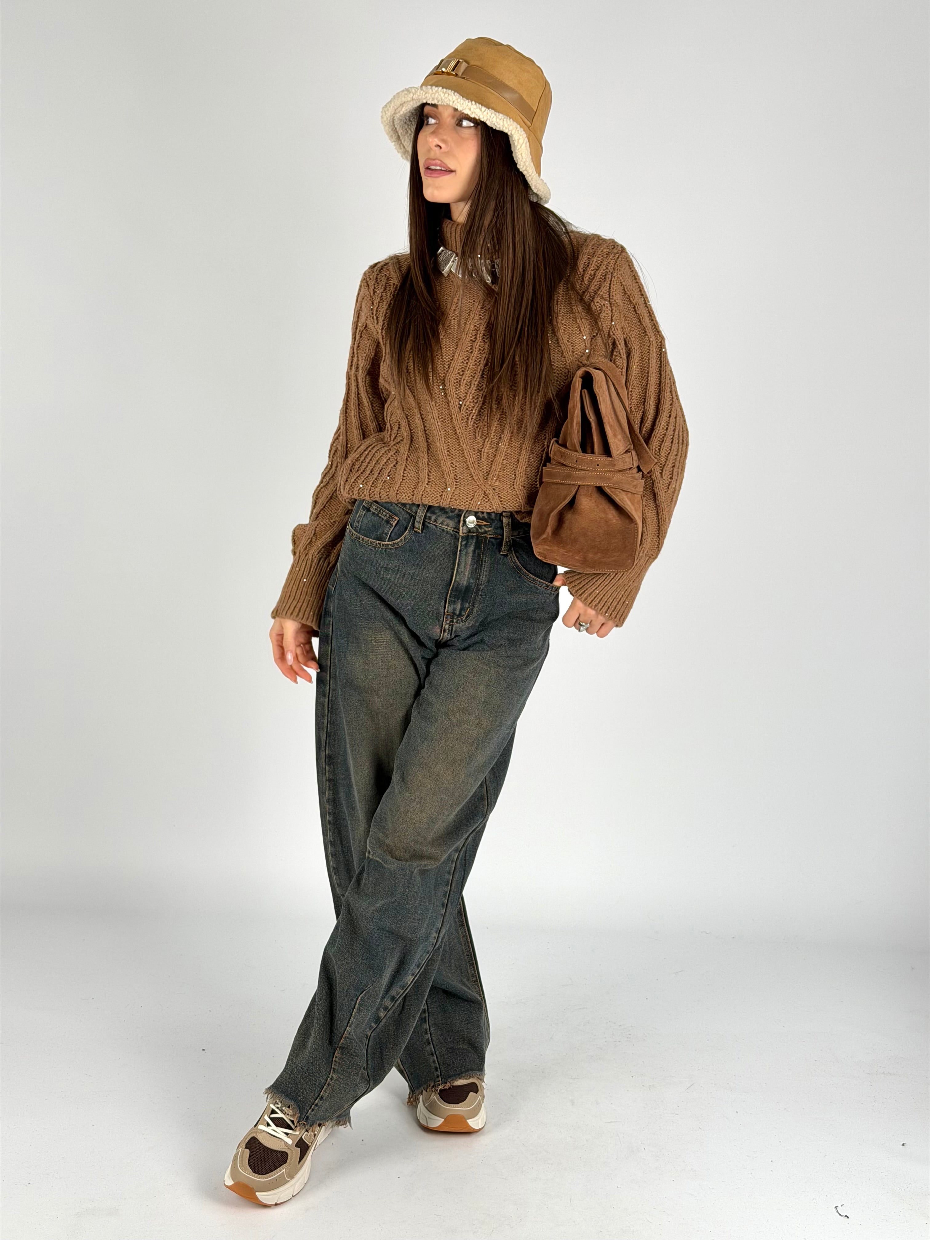 Maglia Praga tabacco