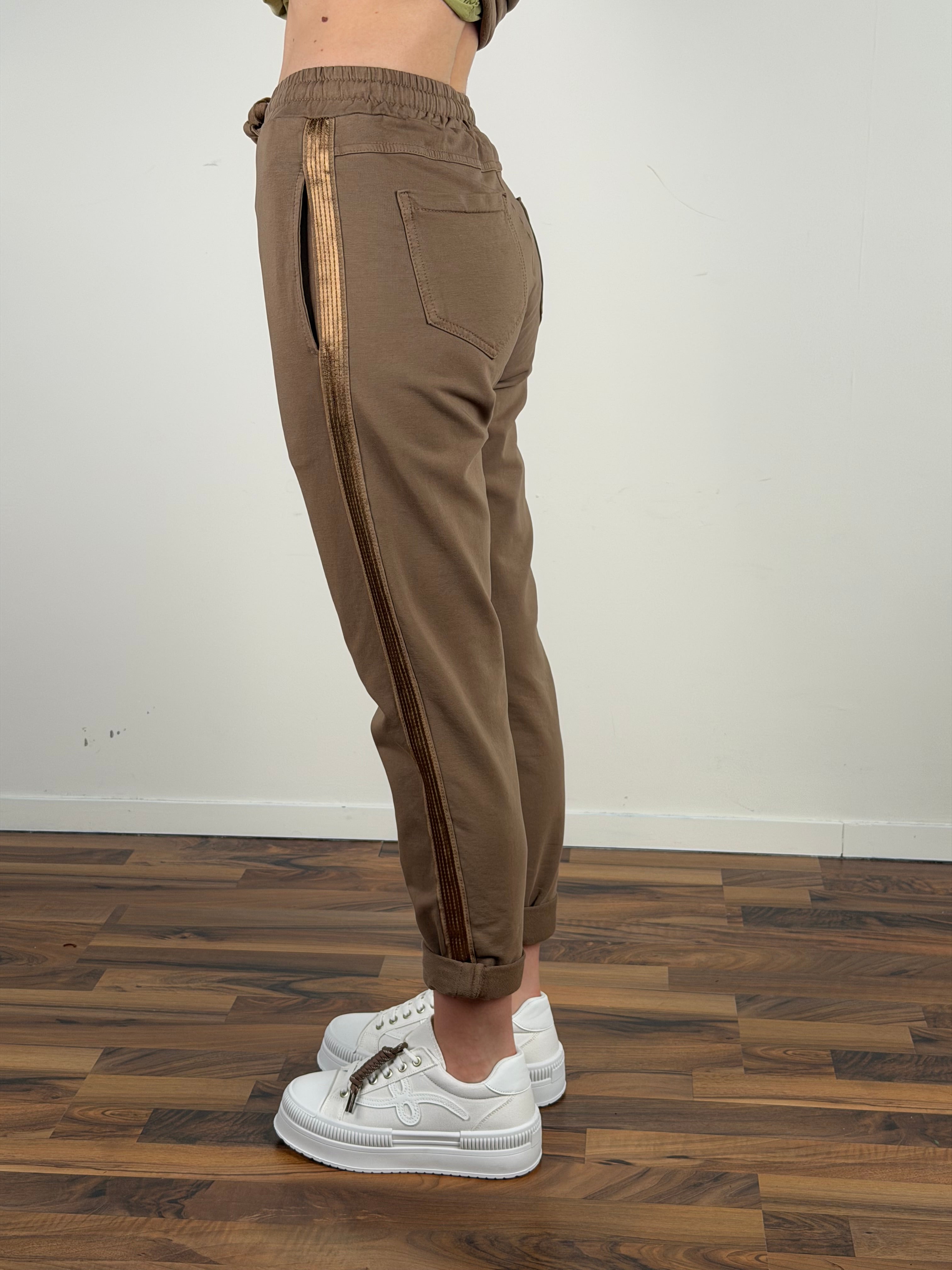 Pantalone Malibu tabacco