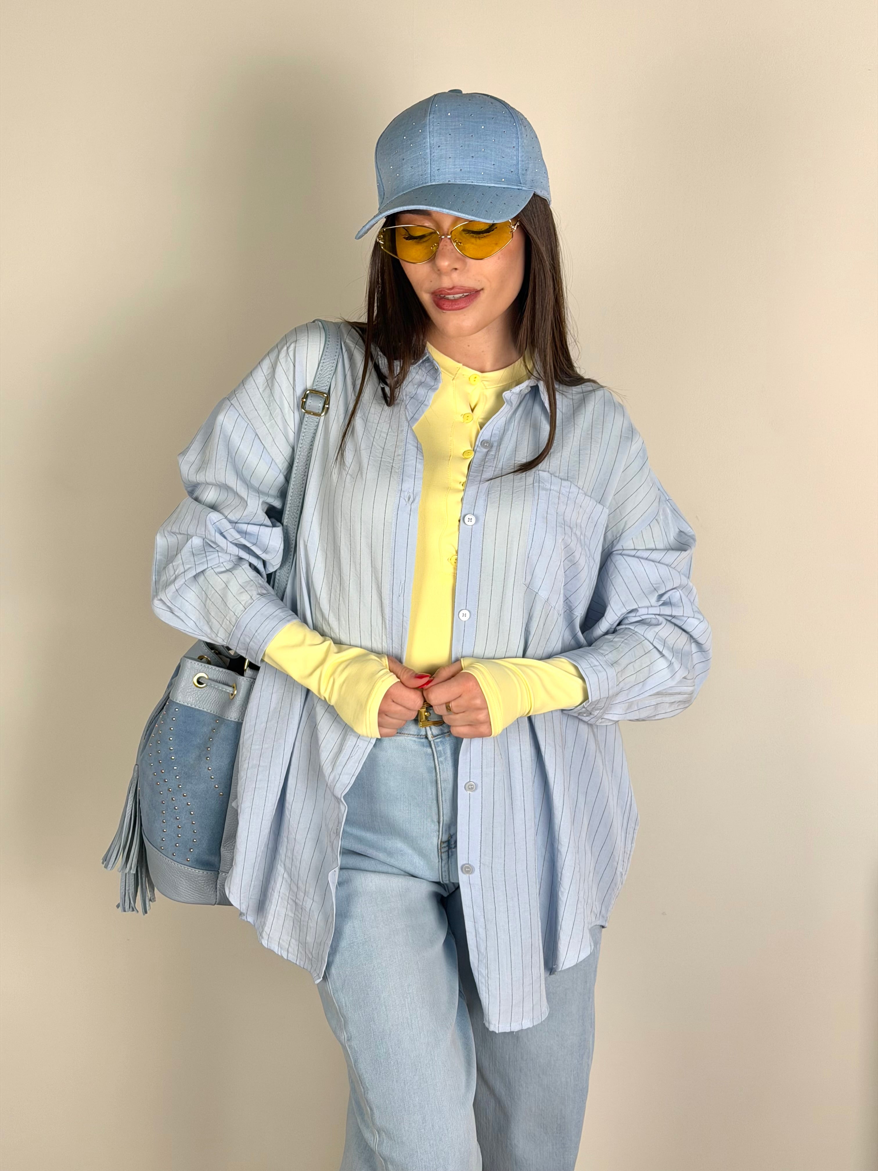 Camicia Hanna celeste