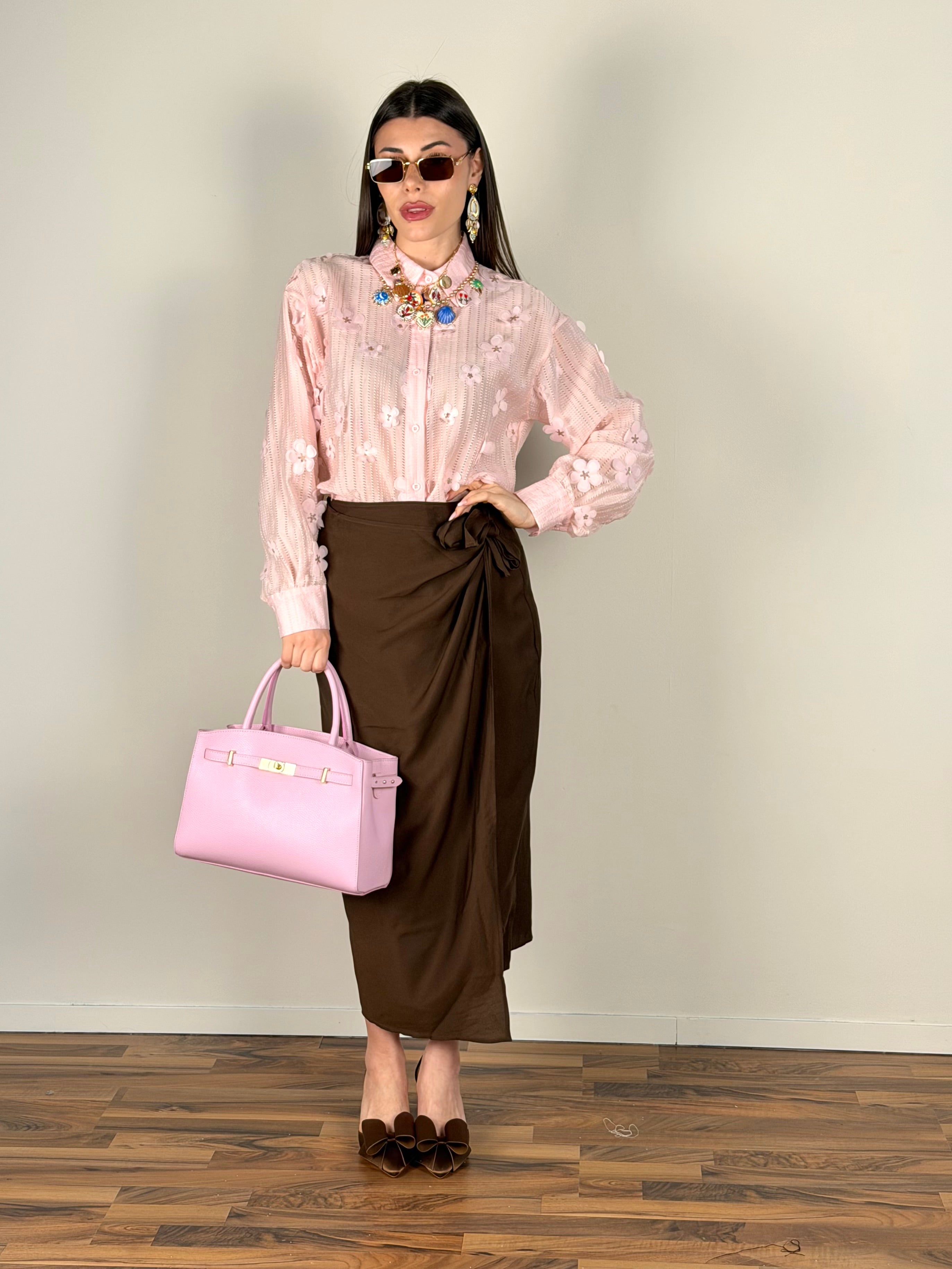Camicia Lulù rosa