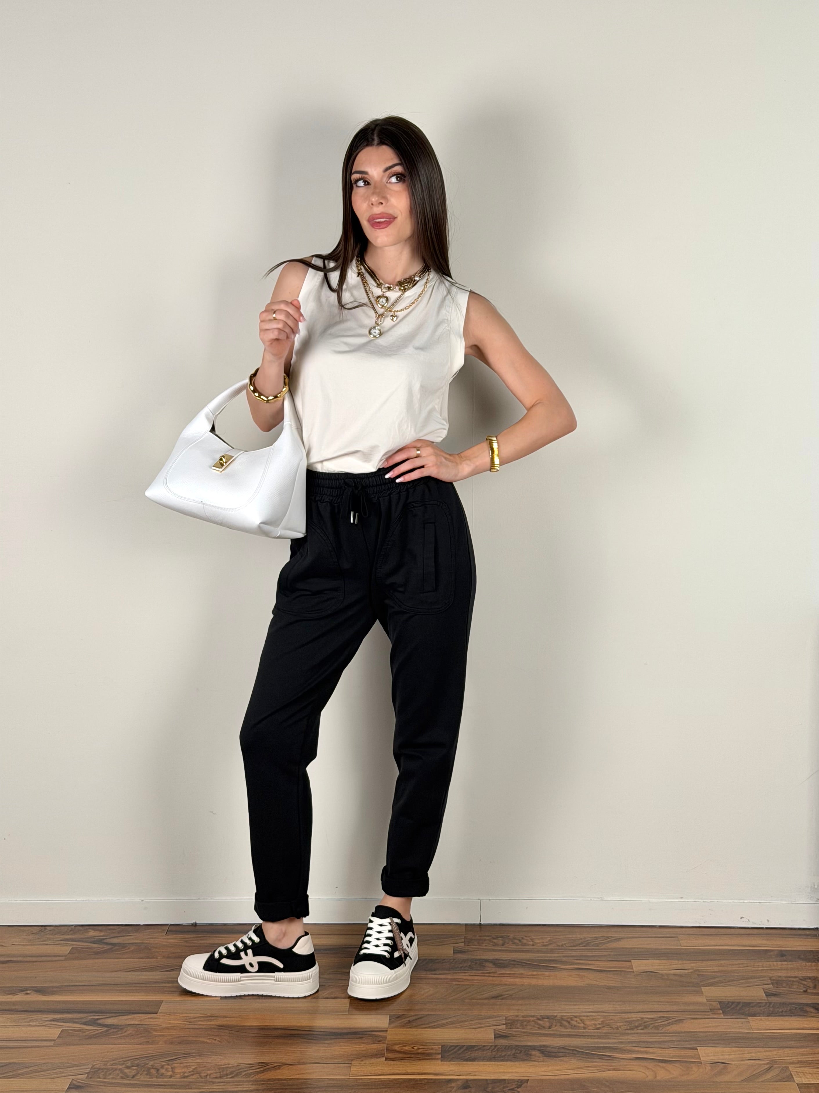 Maglia Nilo bianca