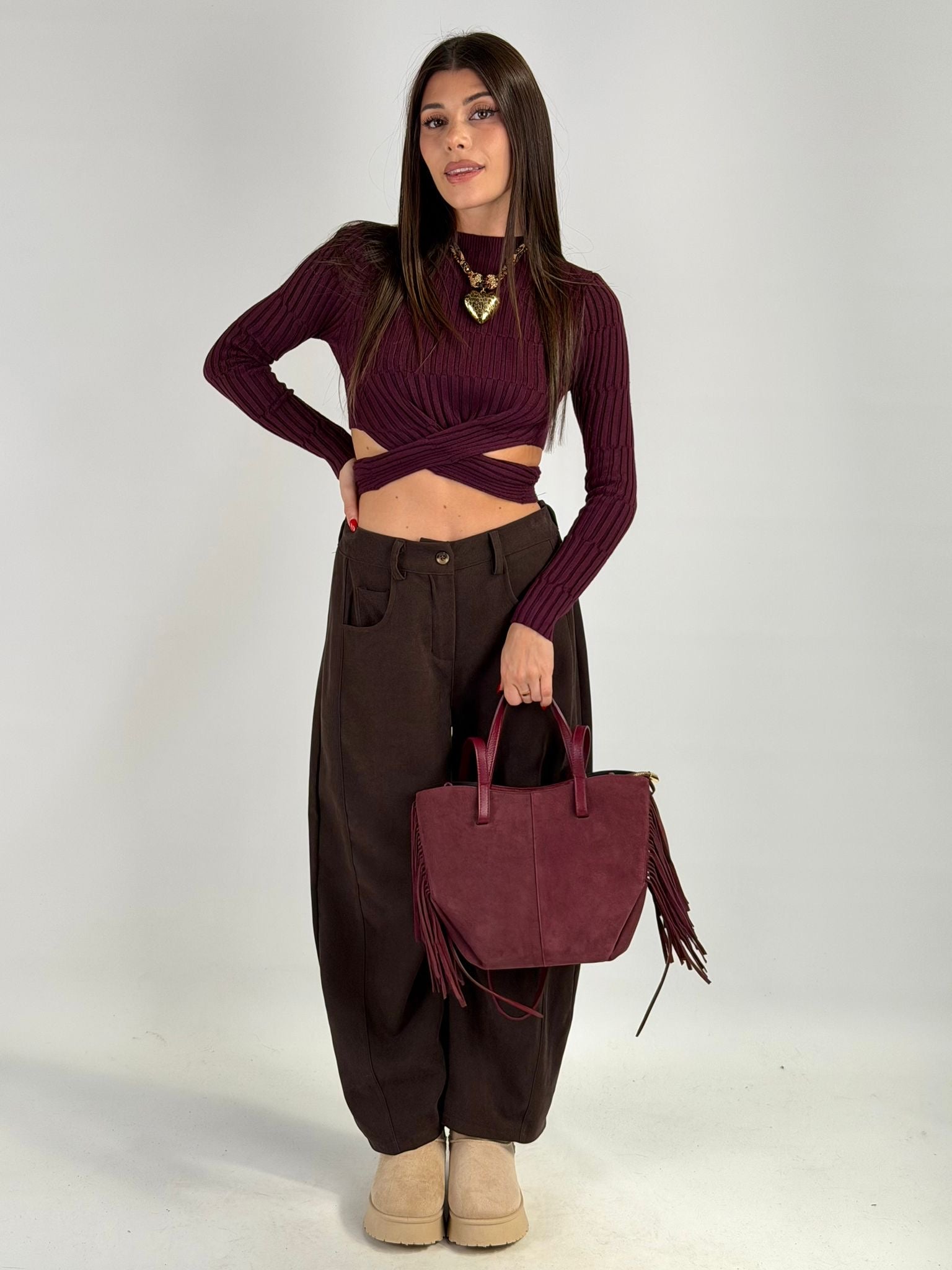 Pantalone Nadia moro Napoli