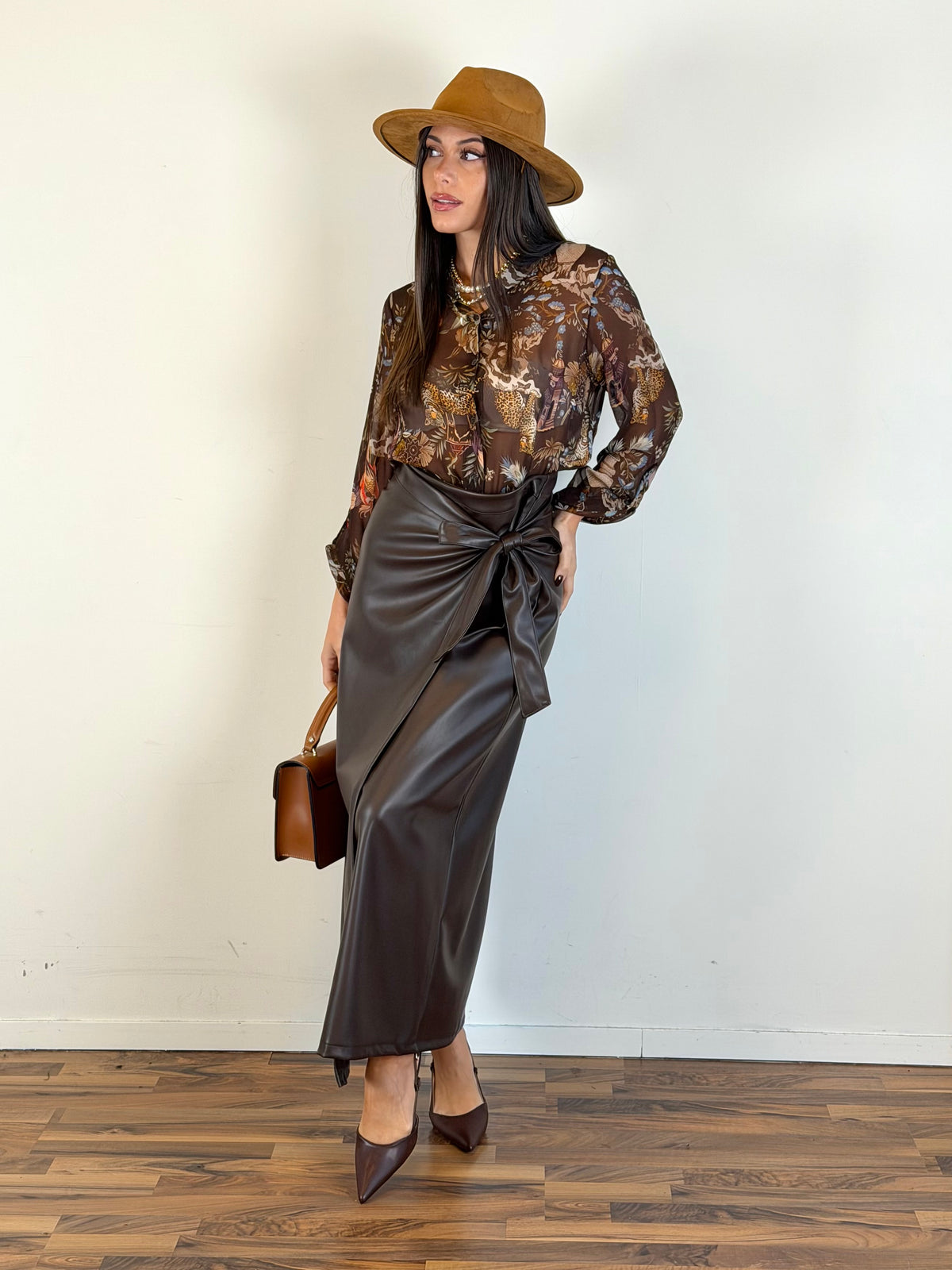 Camicia fantasia Mocha