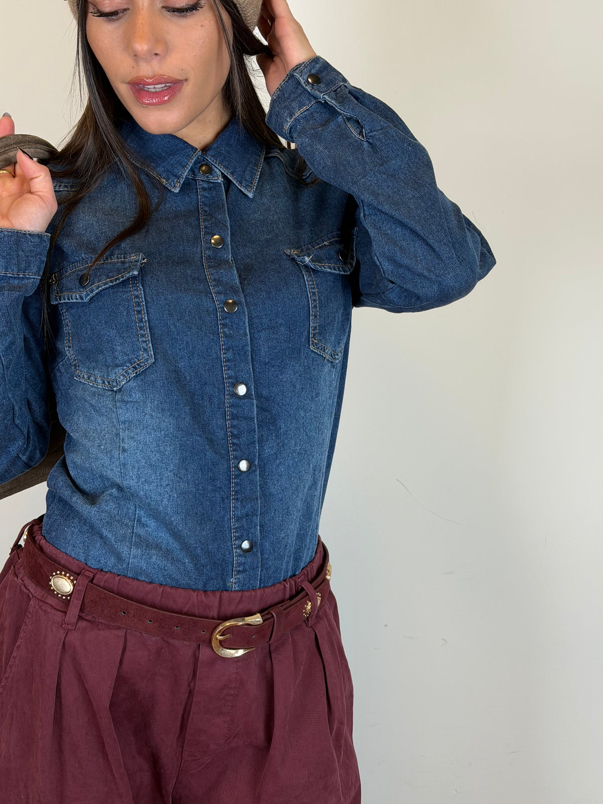 Camicia Denim mania
