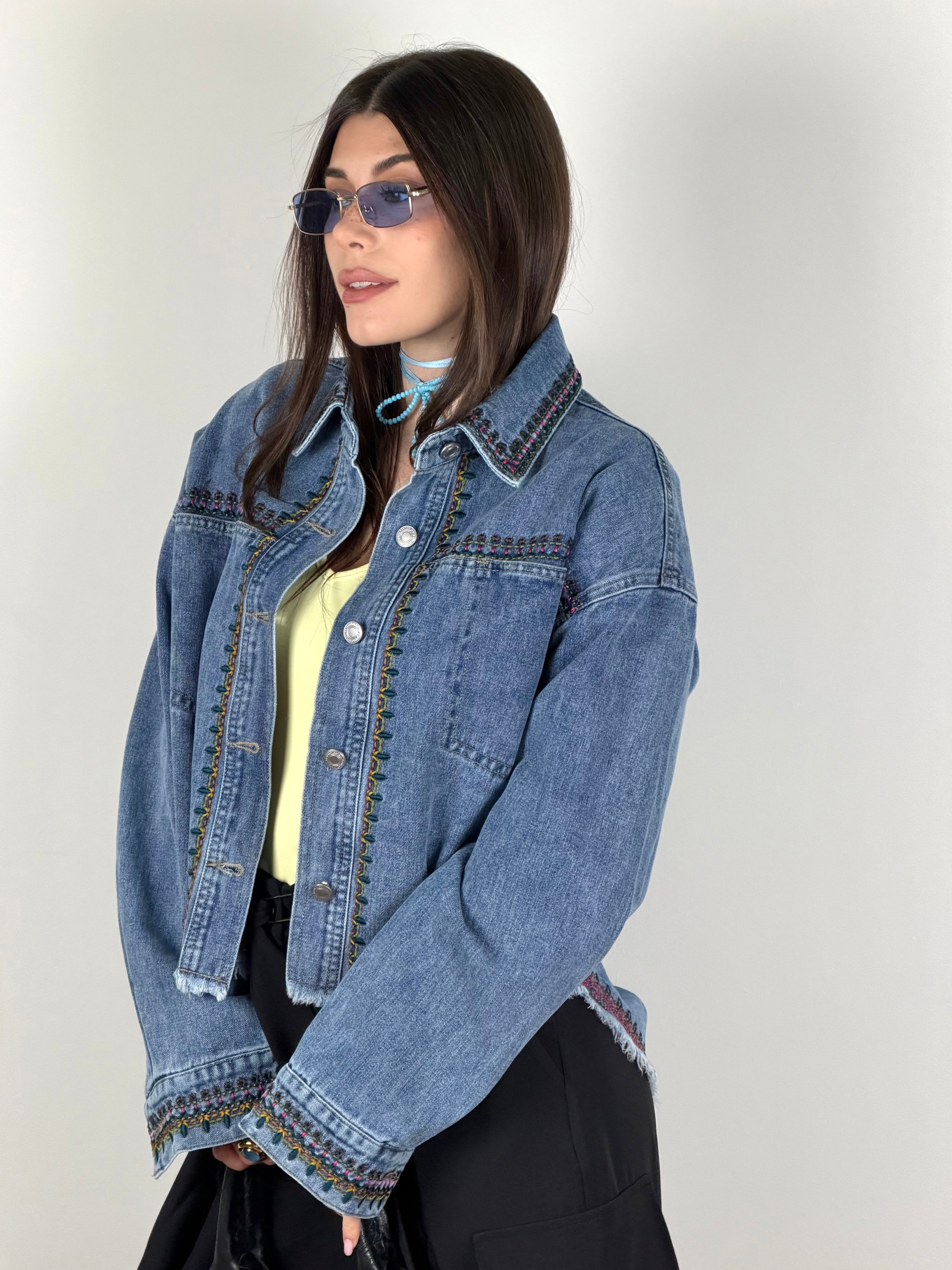 Giubbino denim indie