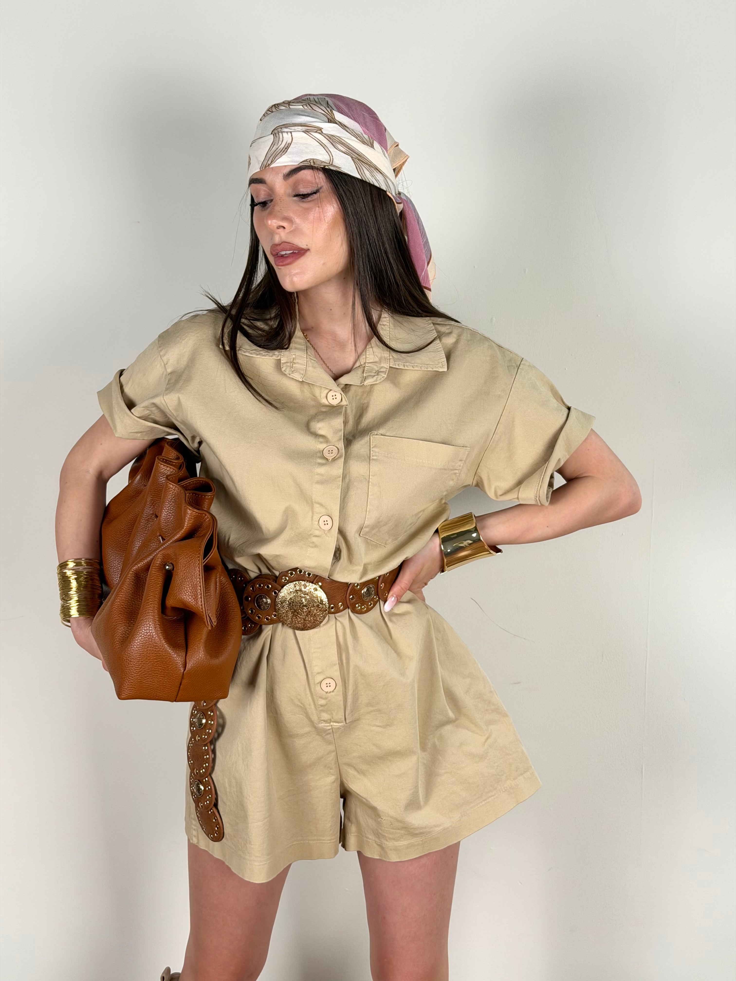 Tuta Riviera beige