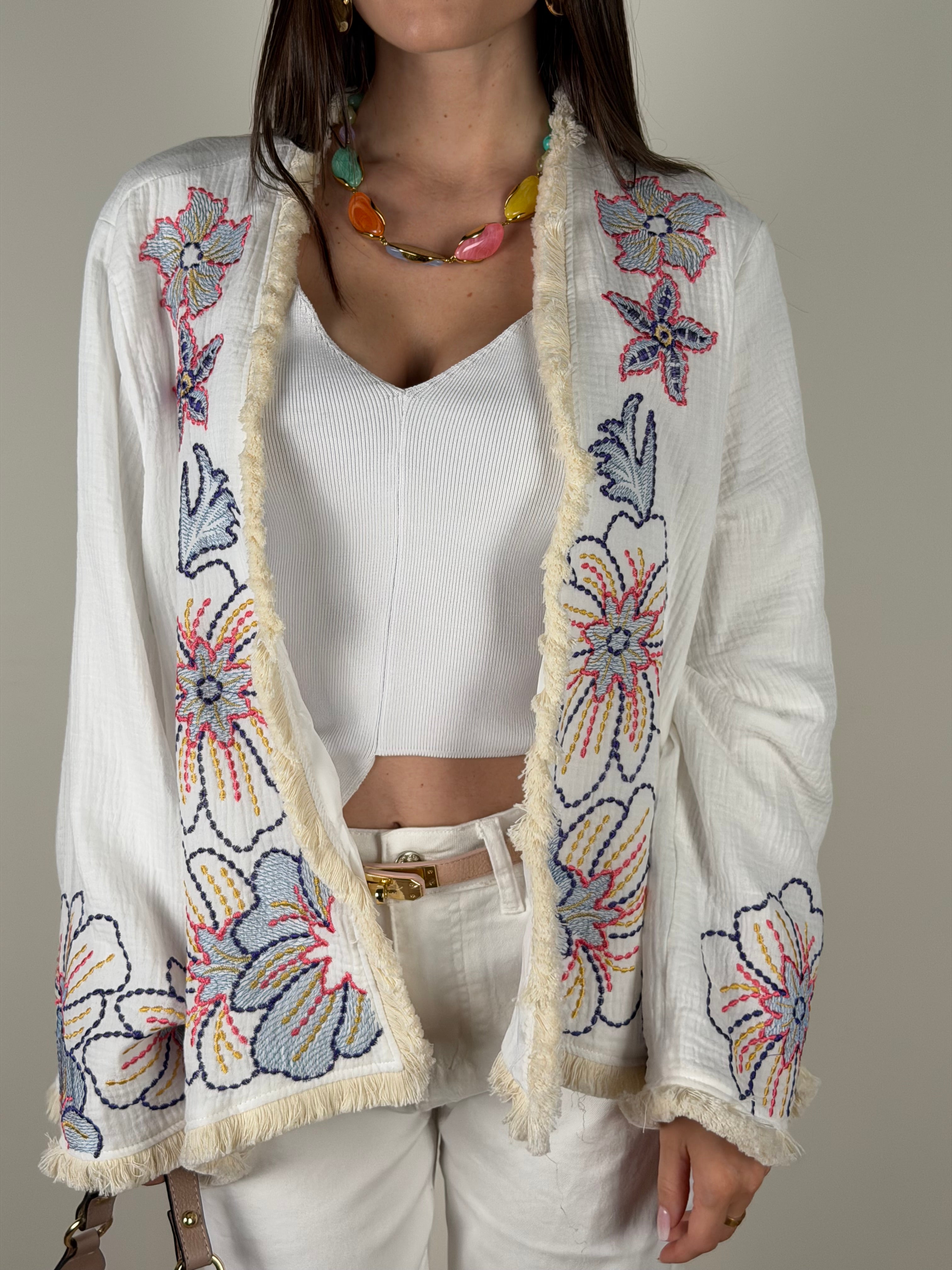 Cardigan Cassiopea beige