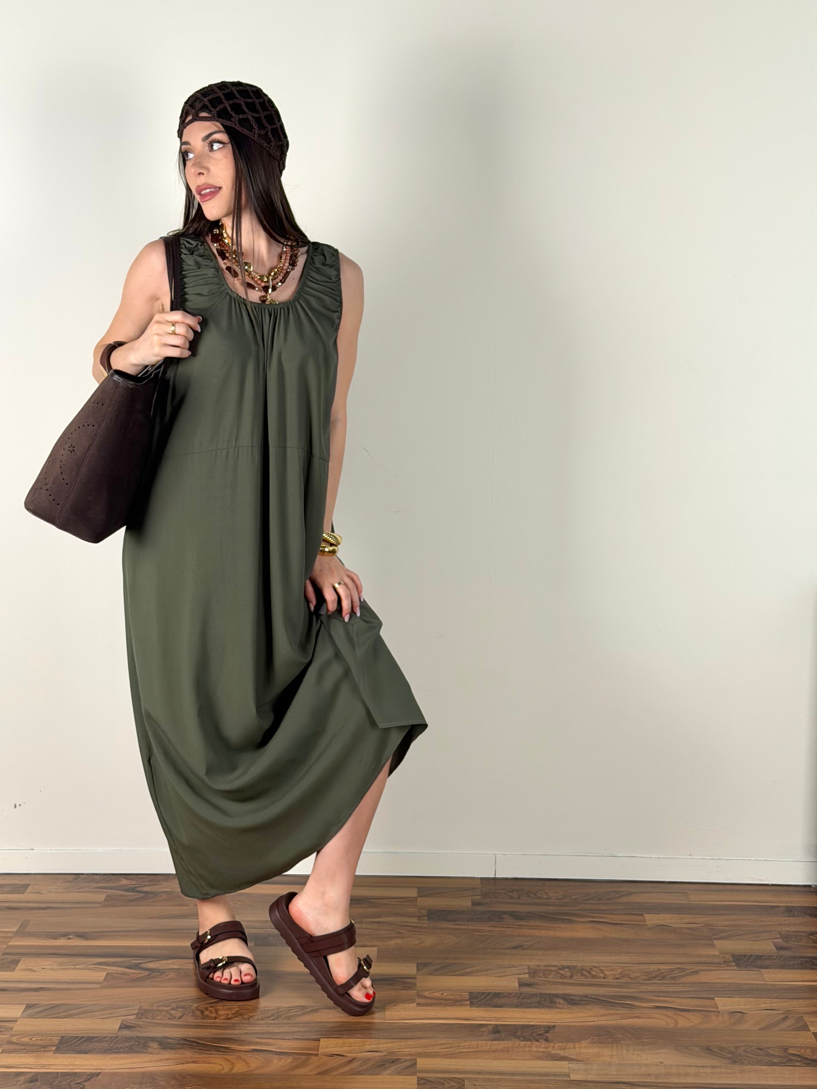 Abito Capri verde