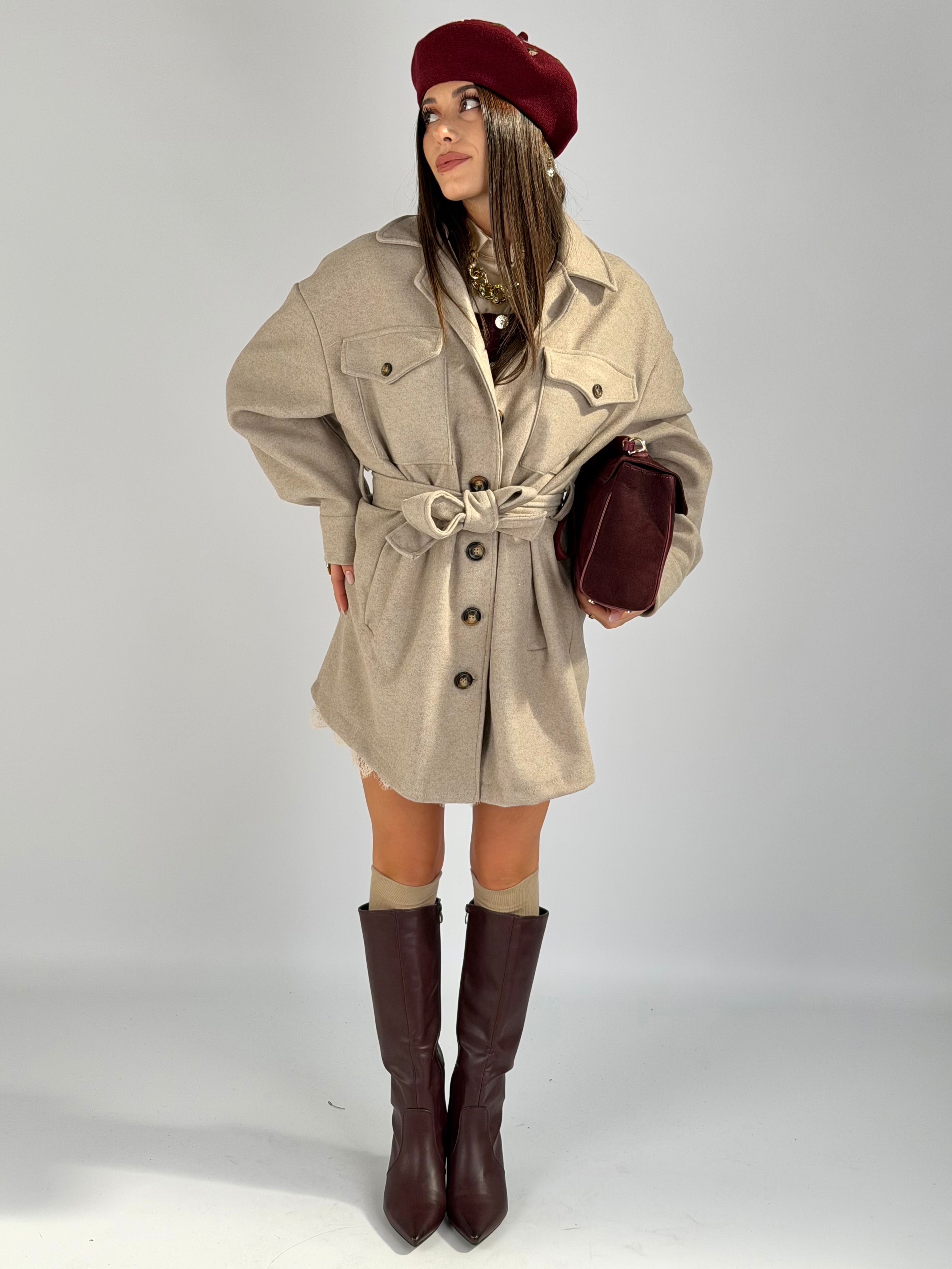 Cappotto Milena beige