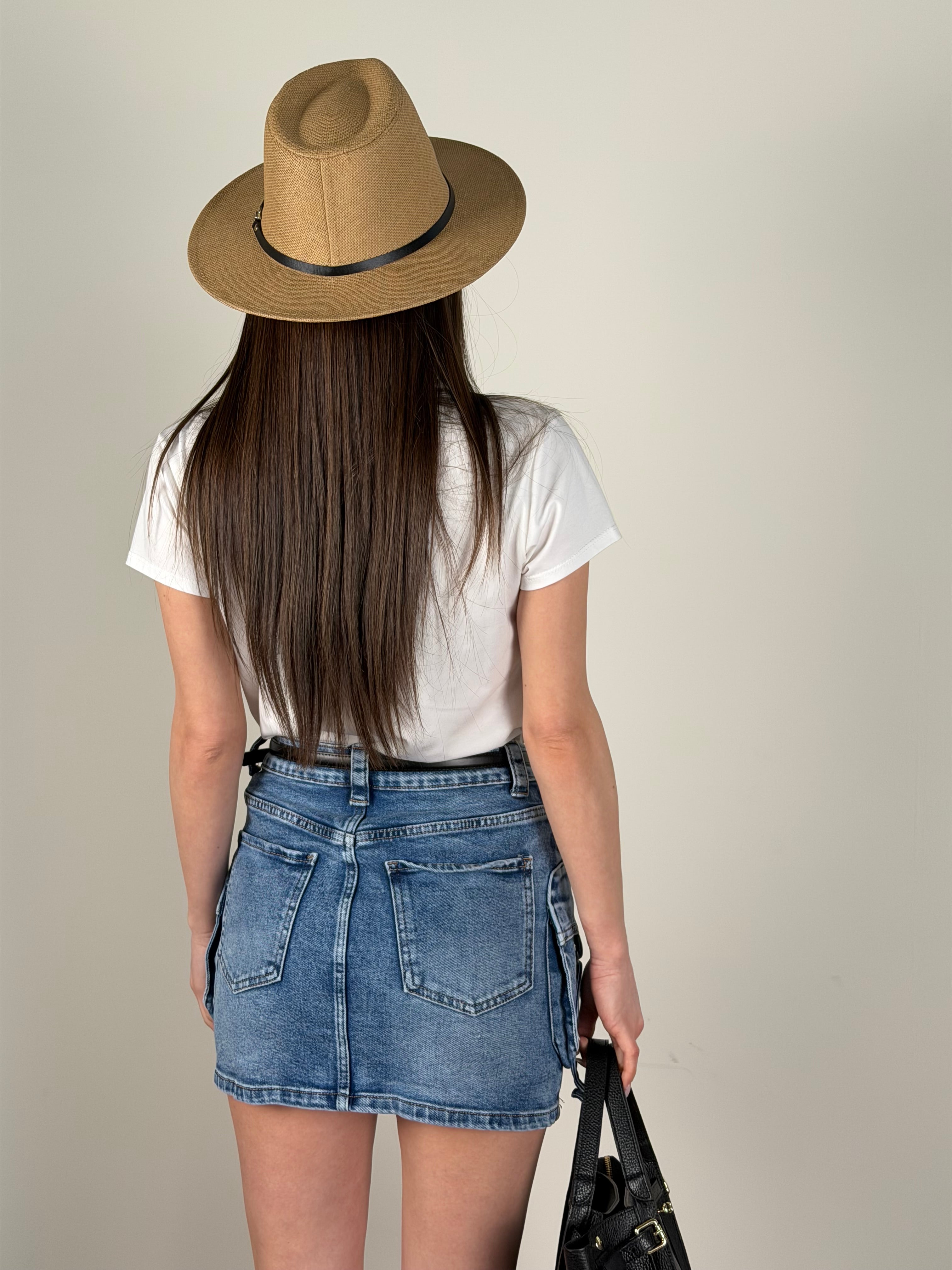 Gonna di jeans “good day”