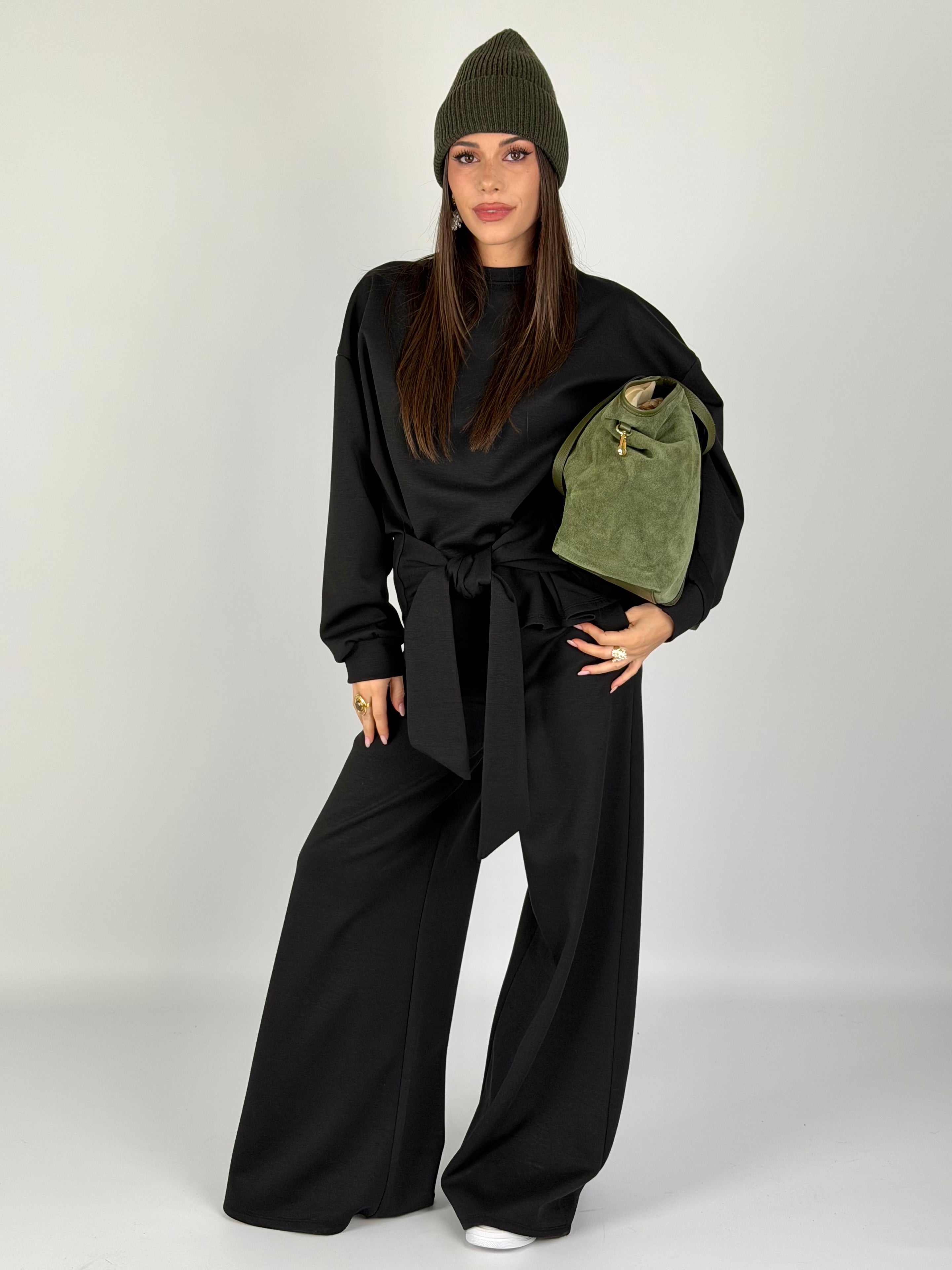 Tuta sportiva Elena nera