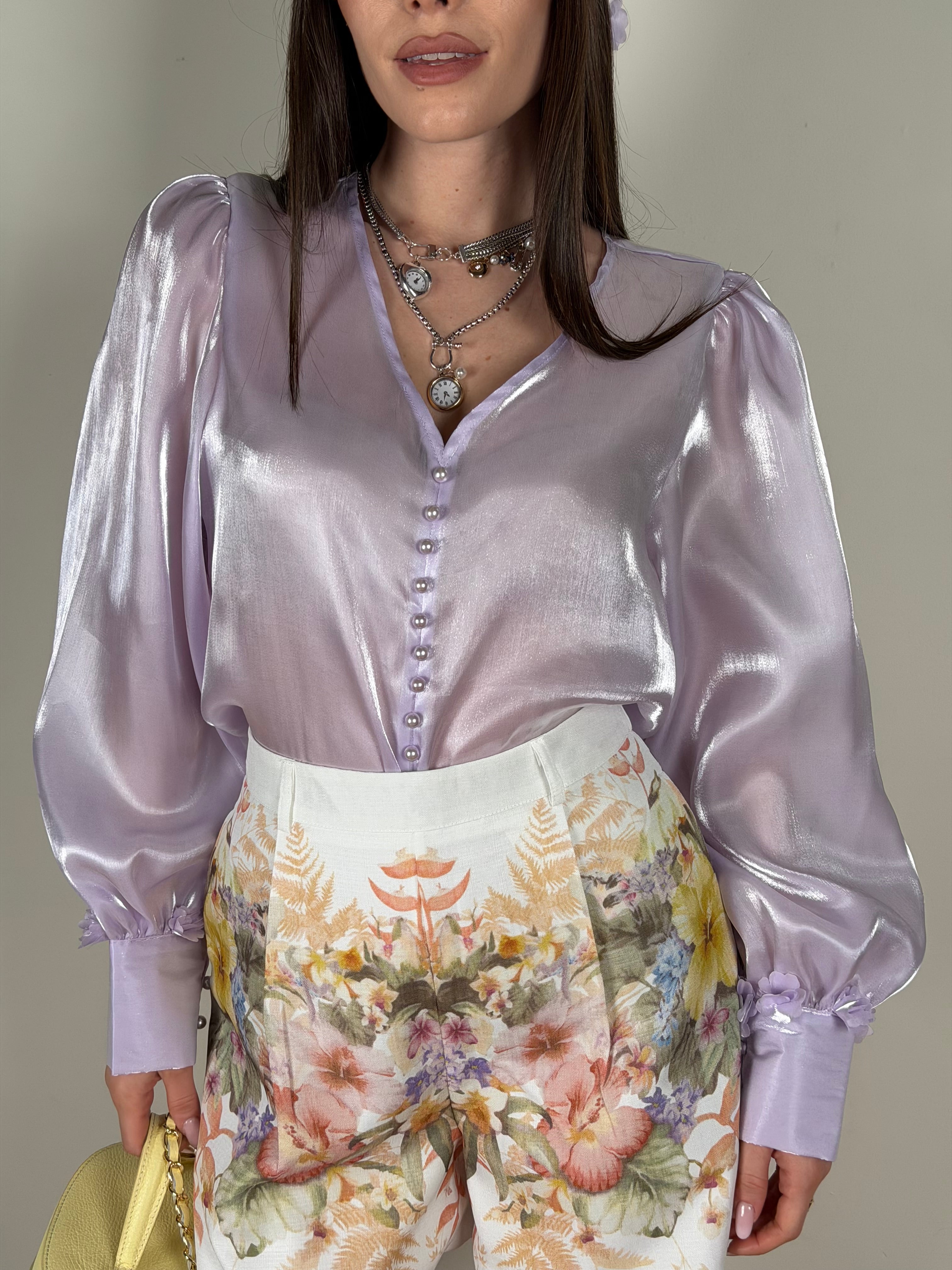 Camicia Cristel lilla